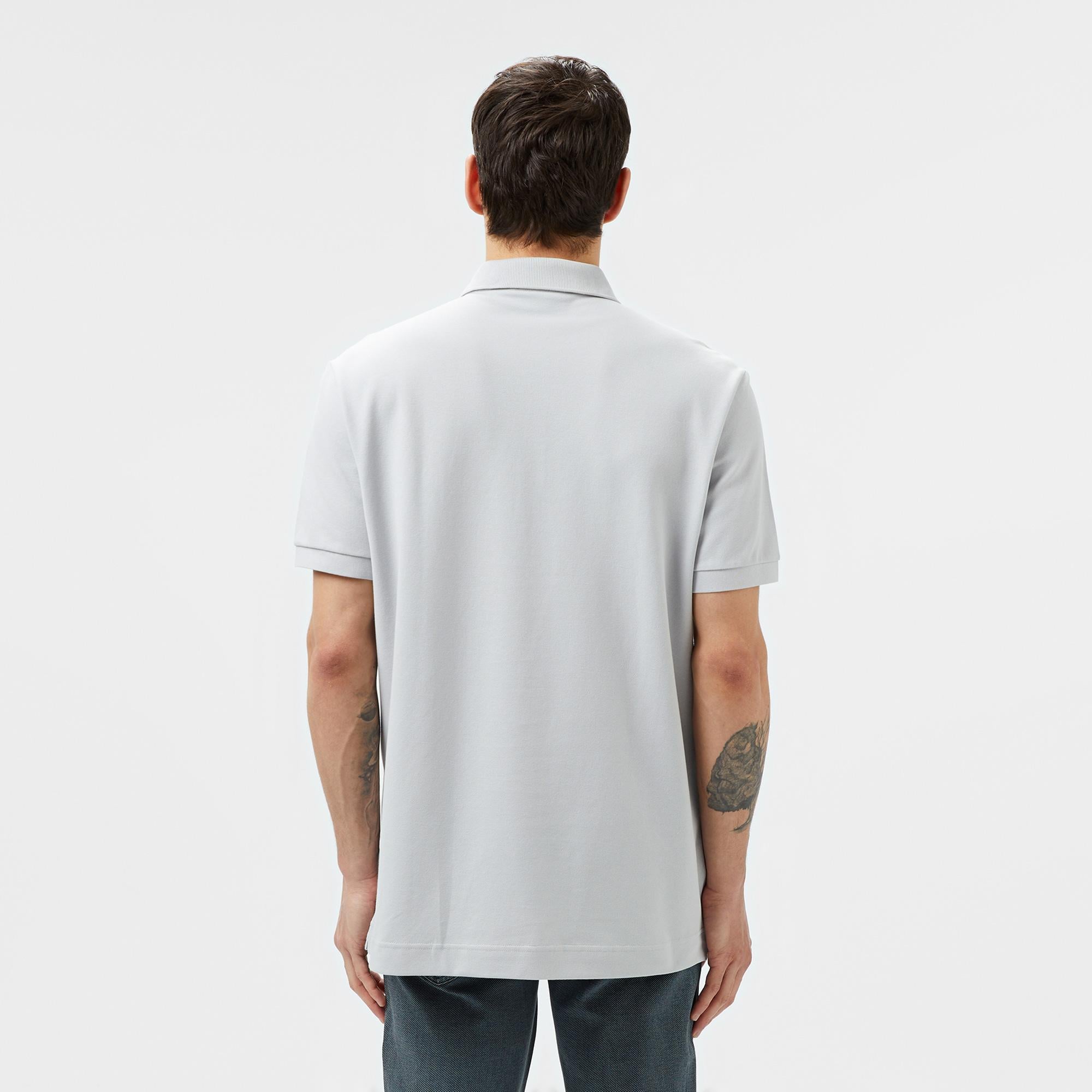 Paris Erkek Regular Fit Gri Polo