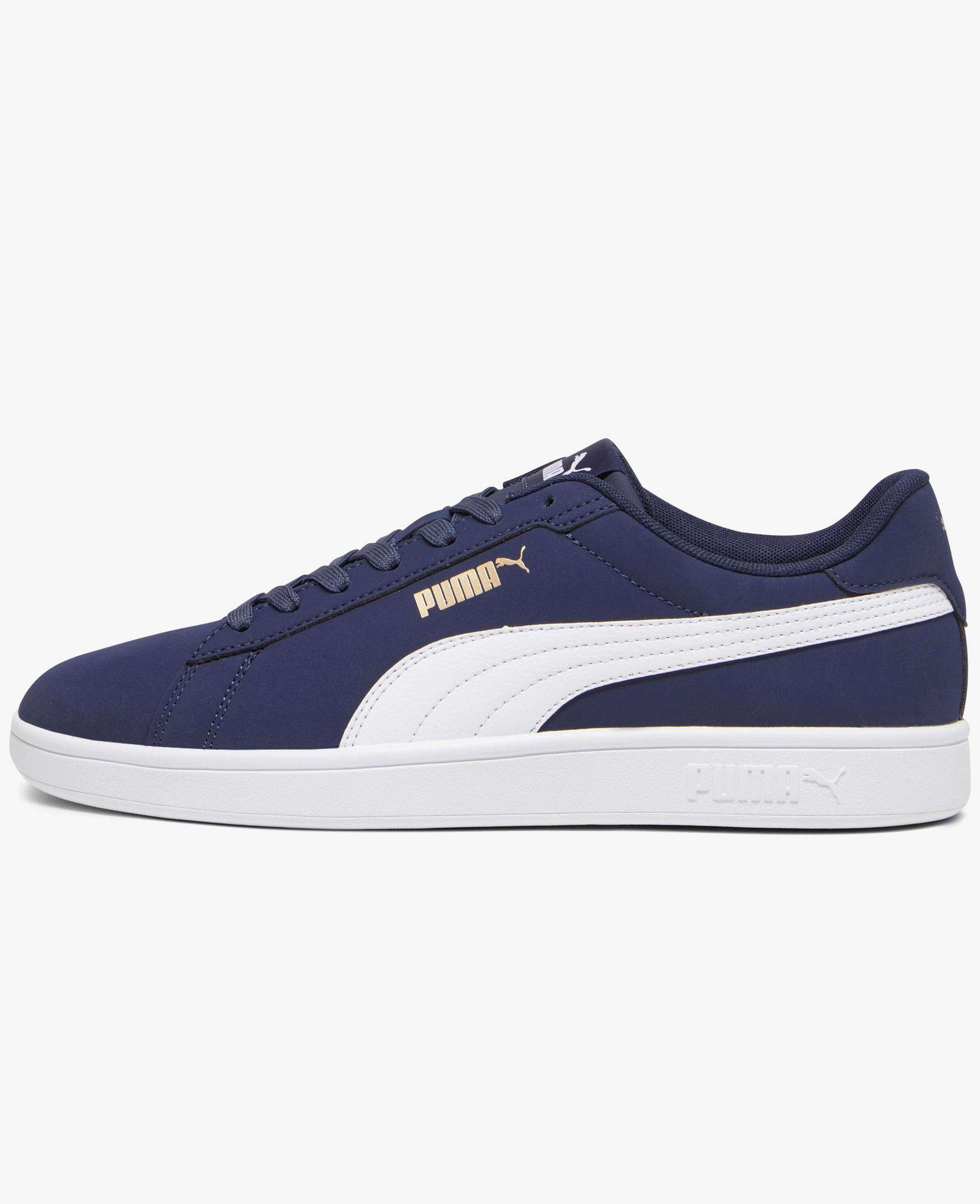 Puma  Smash 3.0 Buck Erkek Lacivert Spor Ayakkabı