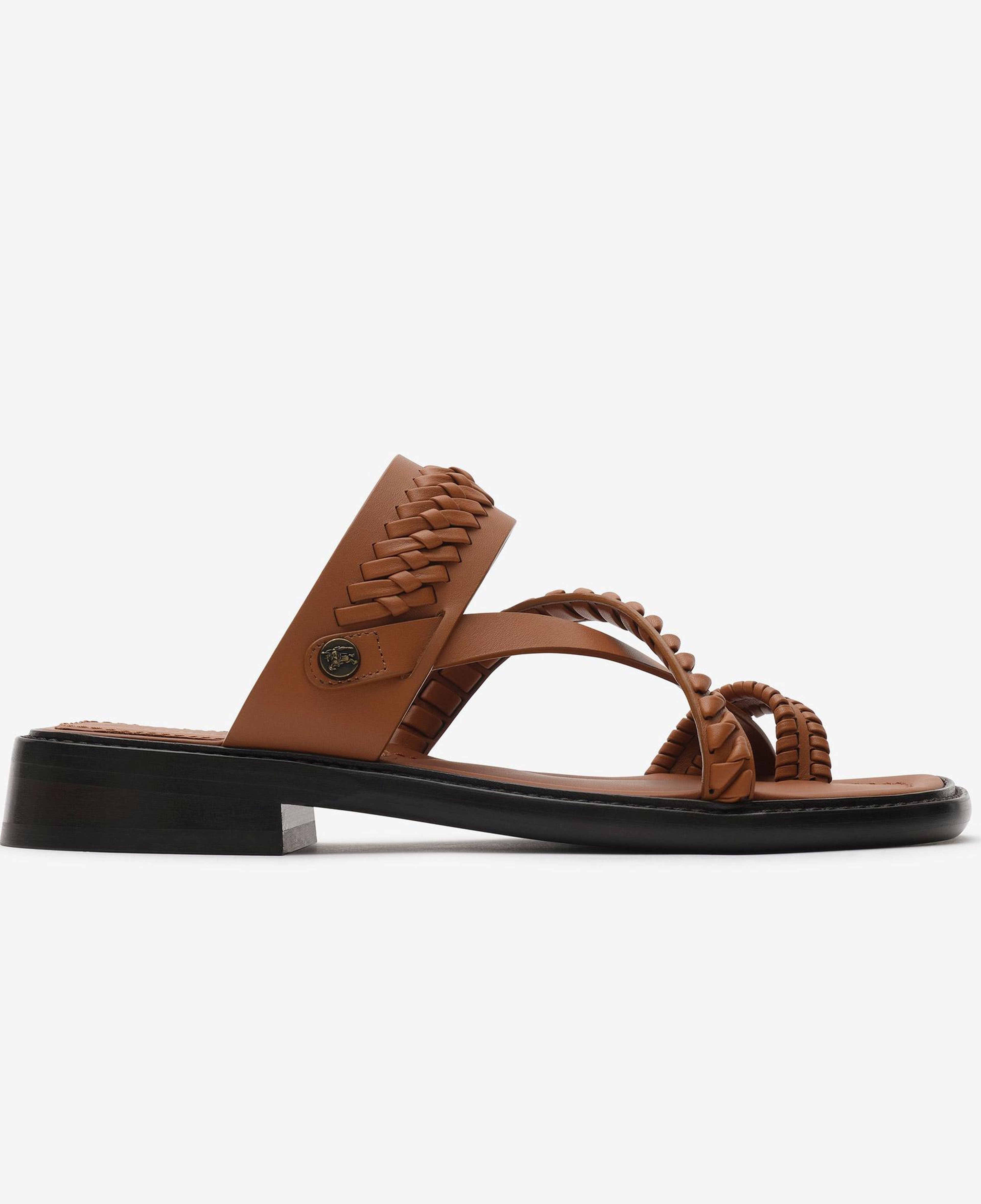 Burberry Kadın Kahverengi Sandalet