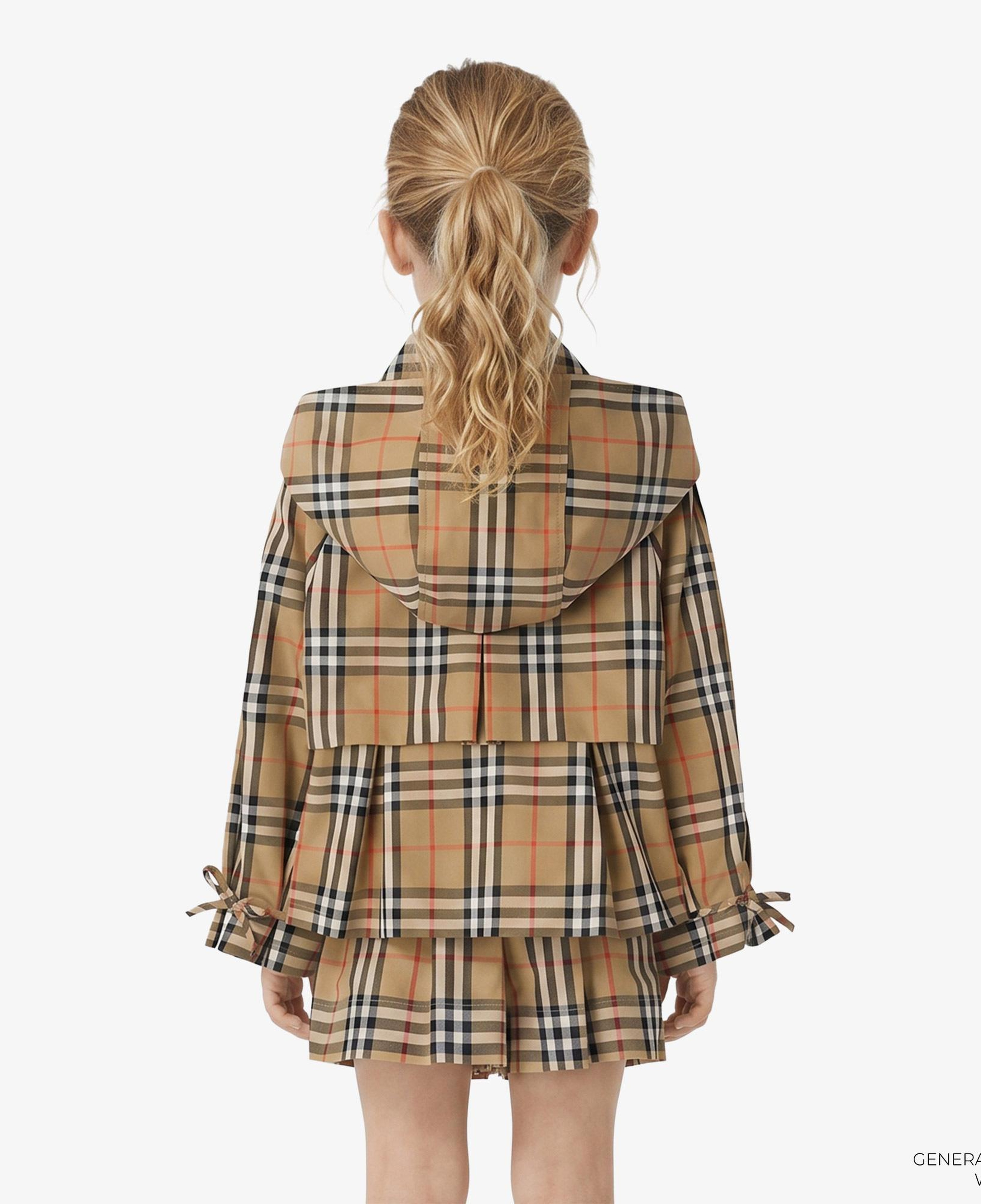 Burberry Kımberley Check Çocuk Bej Mont