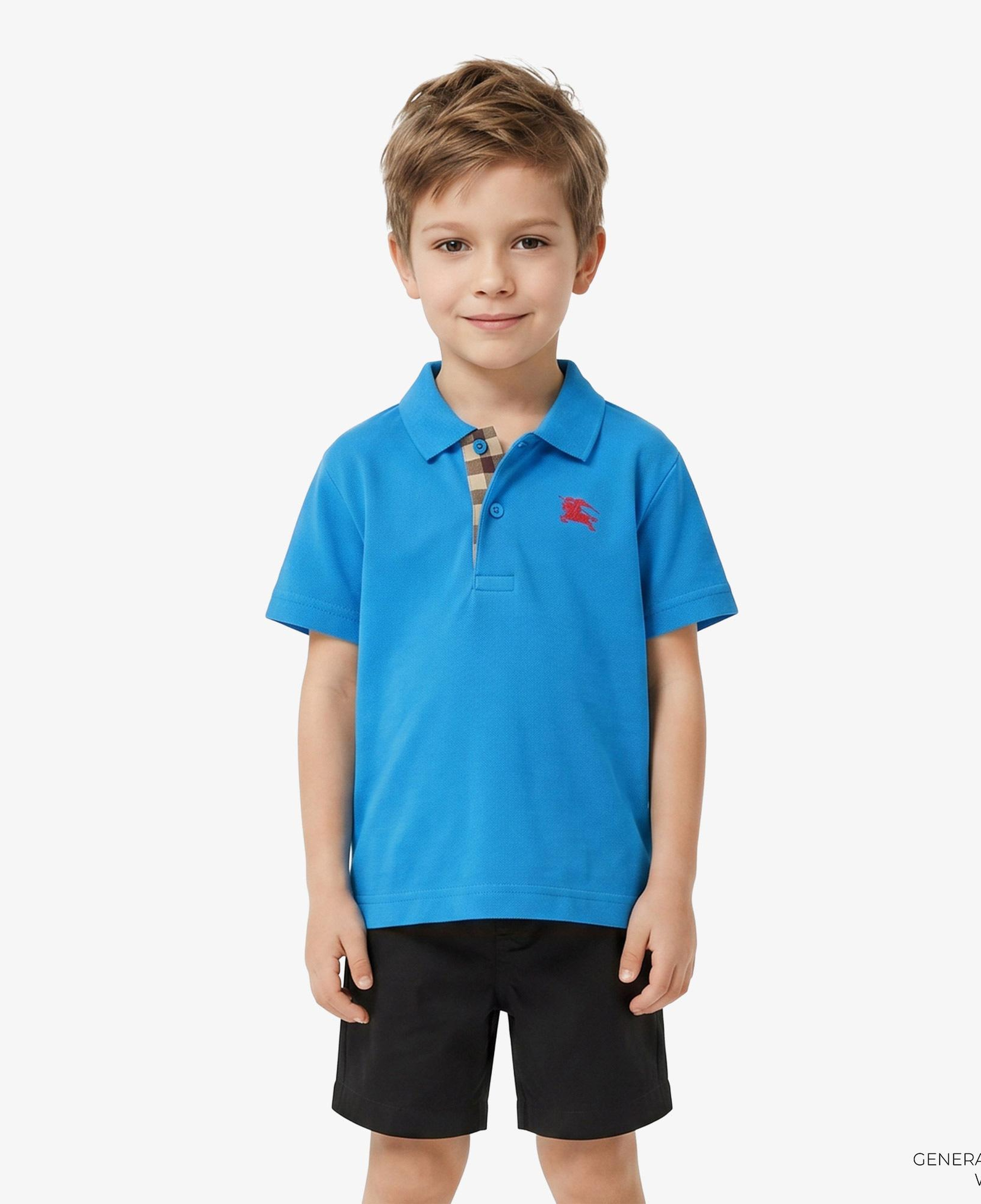 Burberry Johane Ekd Çocuk Mavi Polo