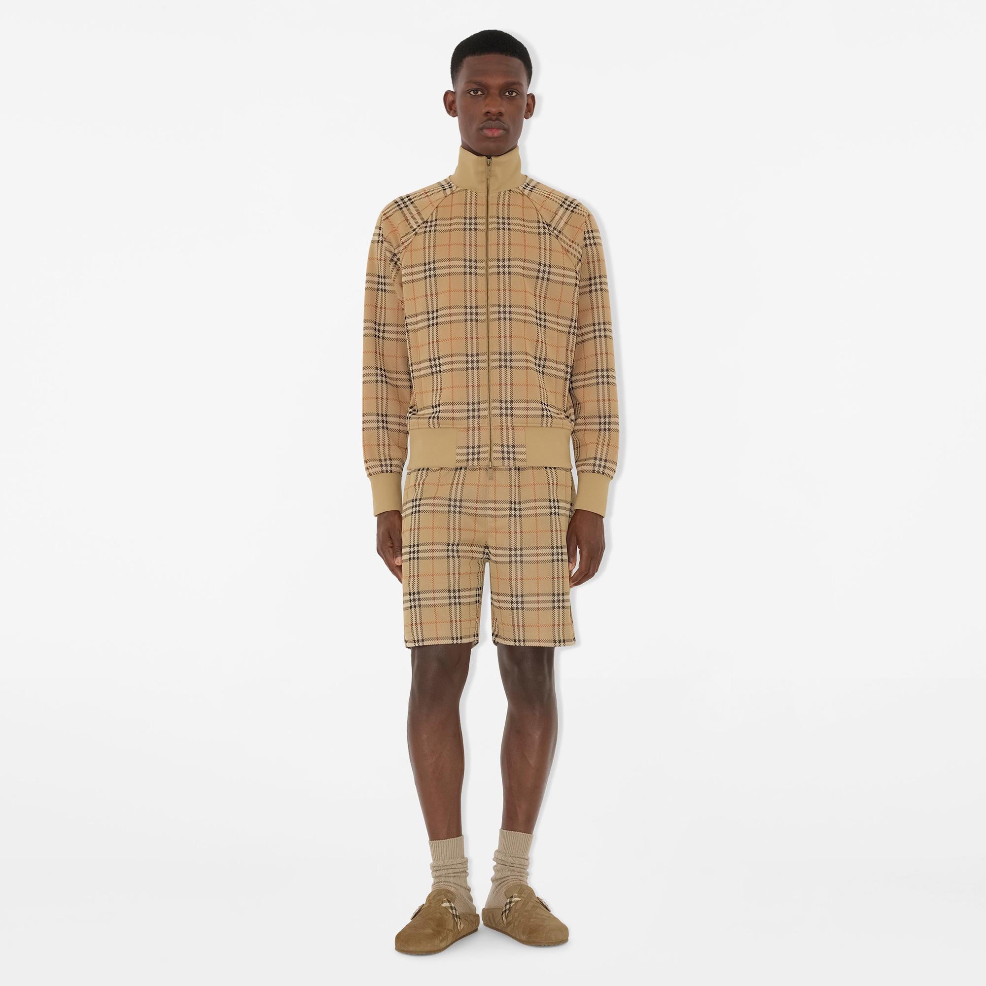 Burberry Check Erkek Bej Şort