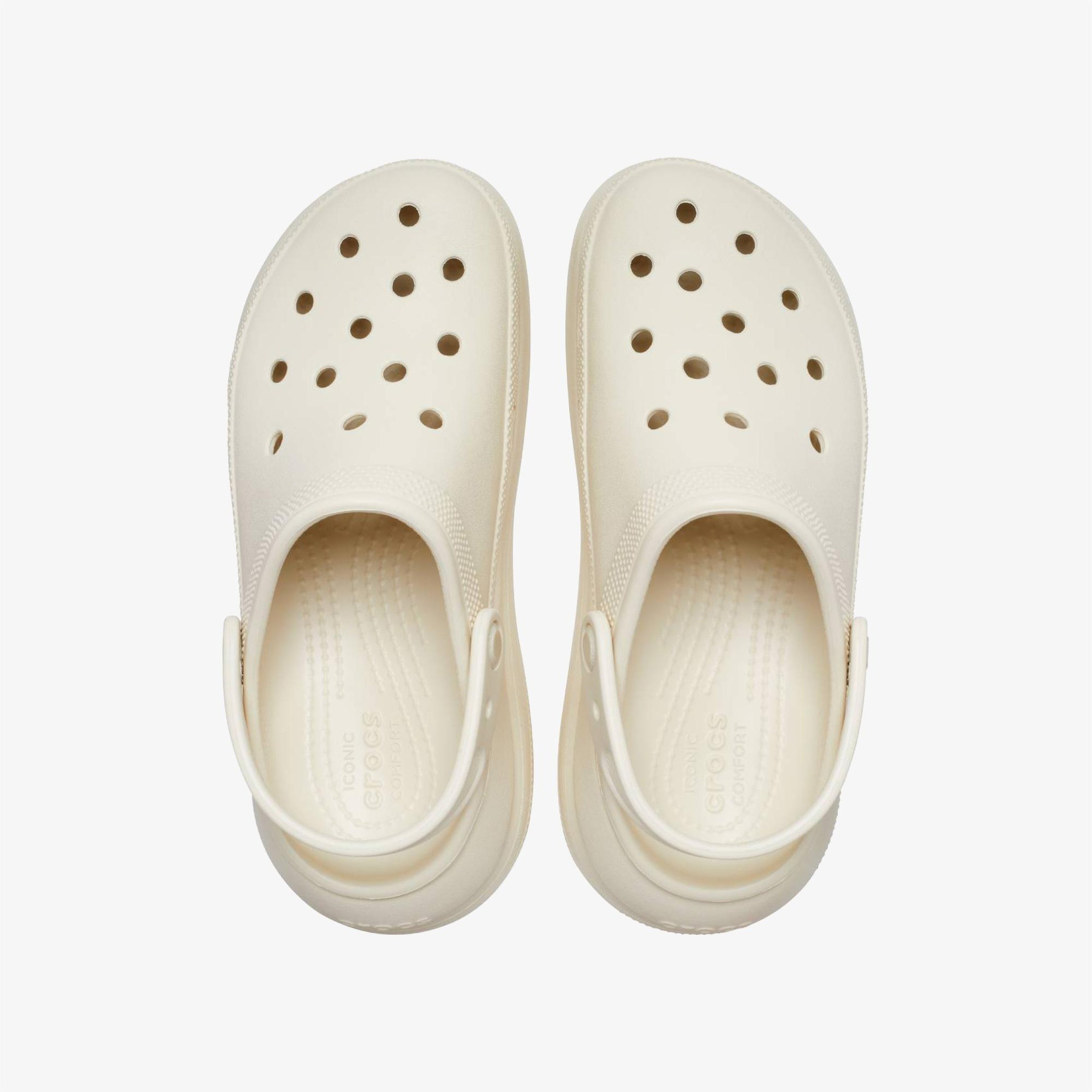 Crocs Classic Crush Kadın Krem Terlik