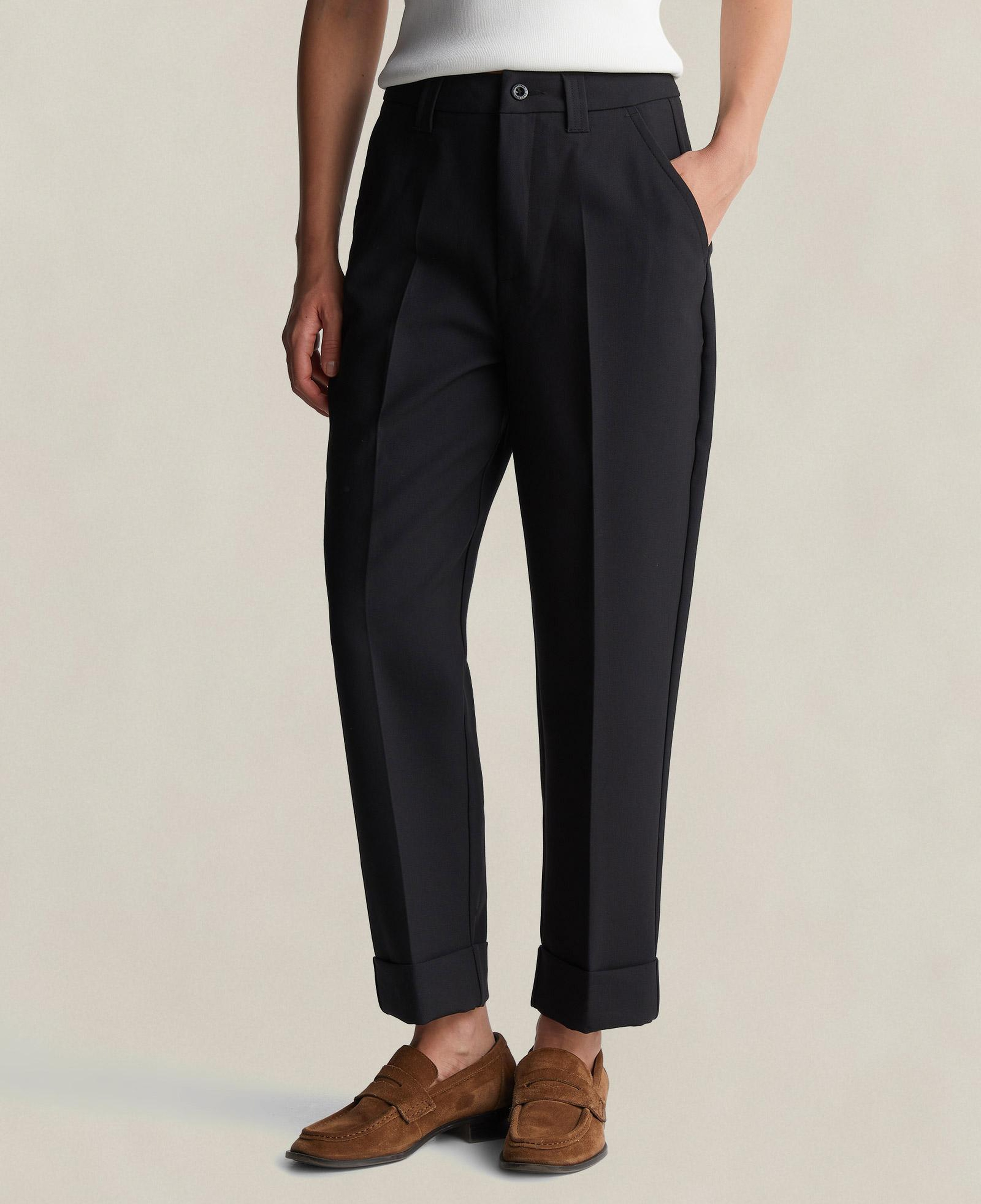 GANT Kadın Siyah Regular Fit Pantolon