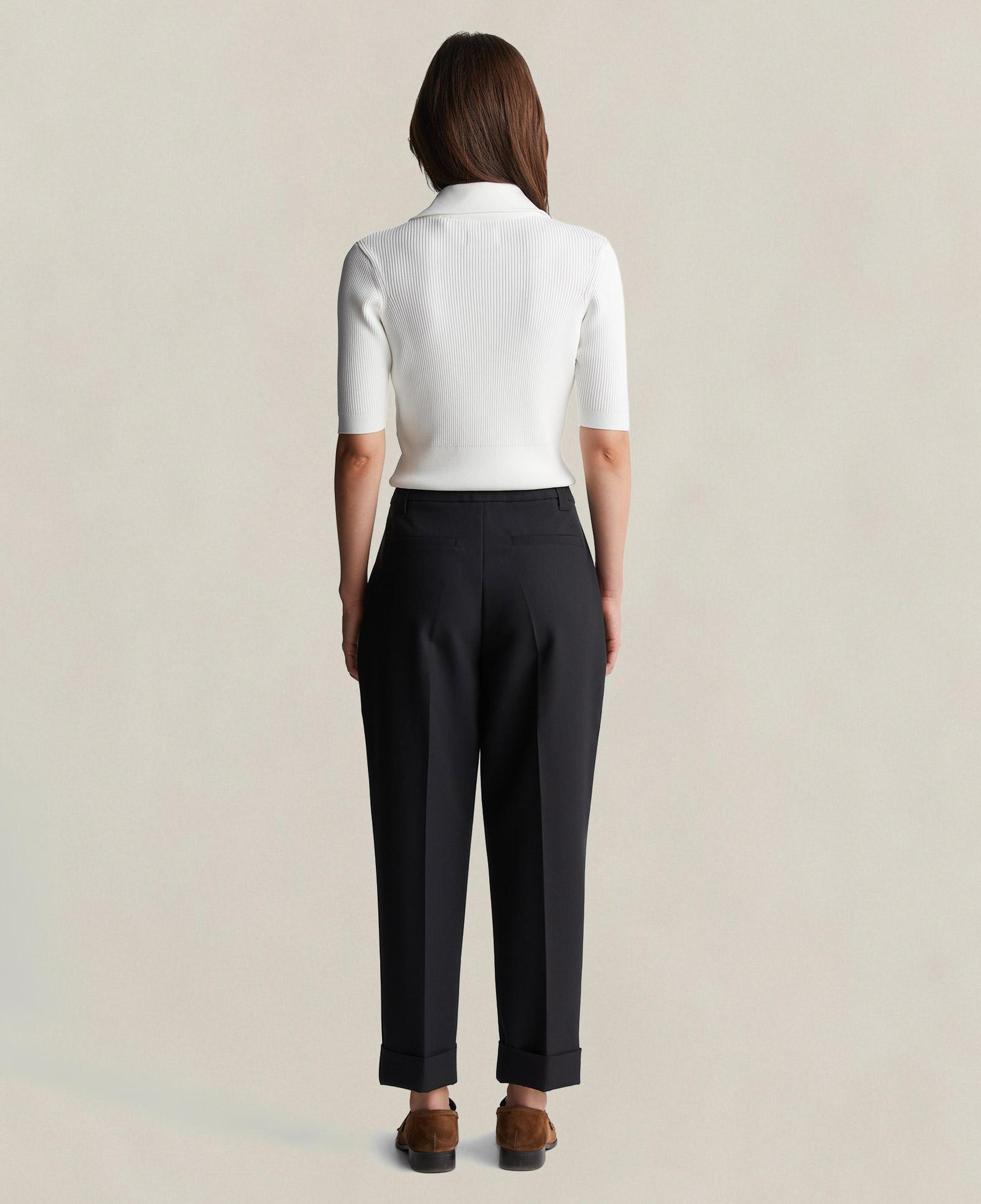 GANT Kadın Siyah Regular Fit Pantolon