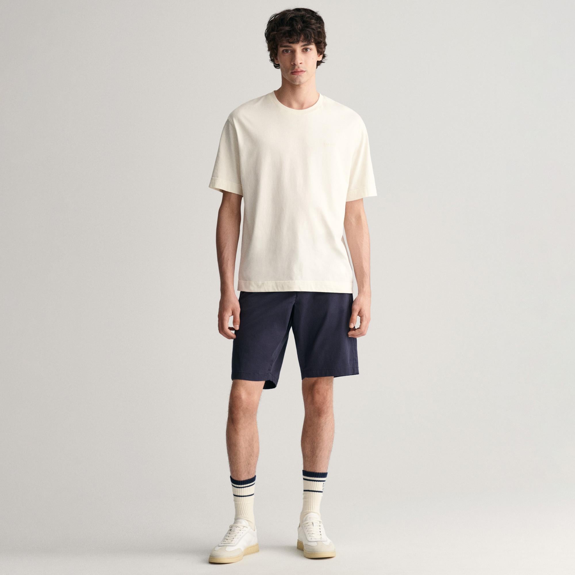 Gant Erkek Lacivert Relaxed Fit Şort