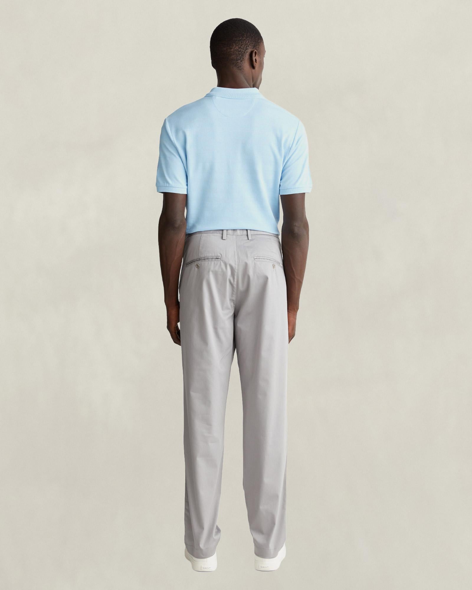 GANT Erkek Gri Slim Fit Pantolon