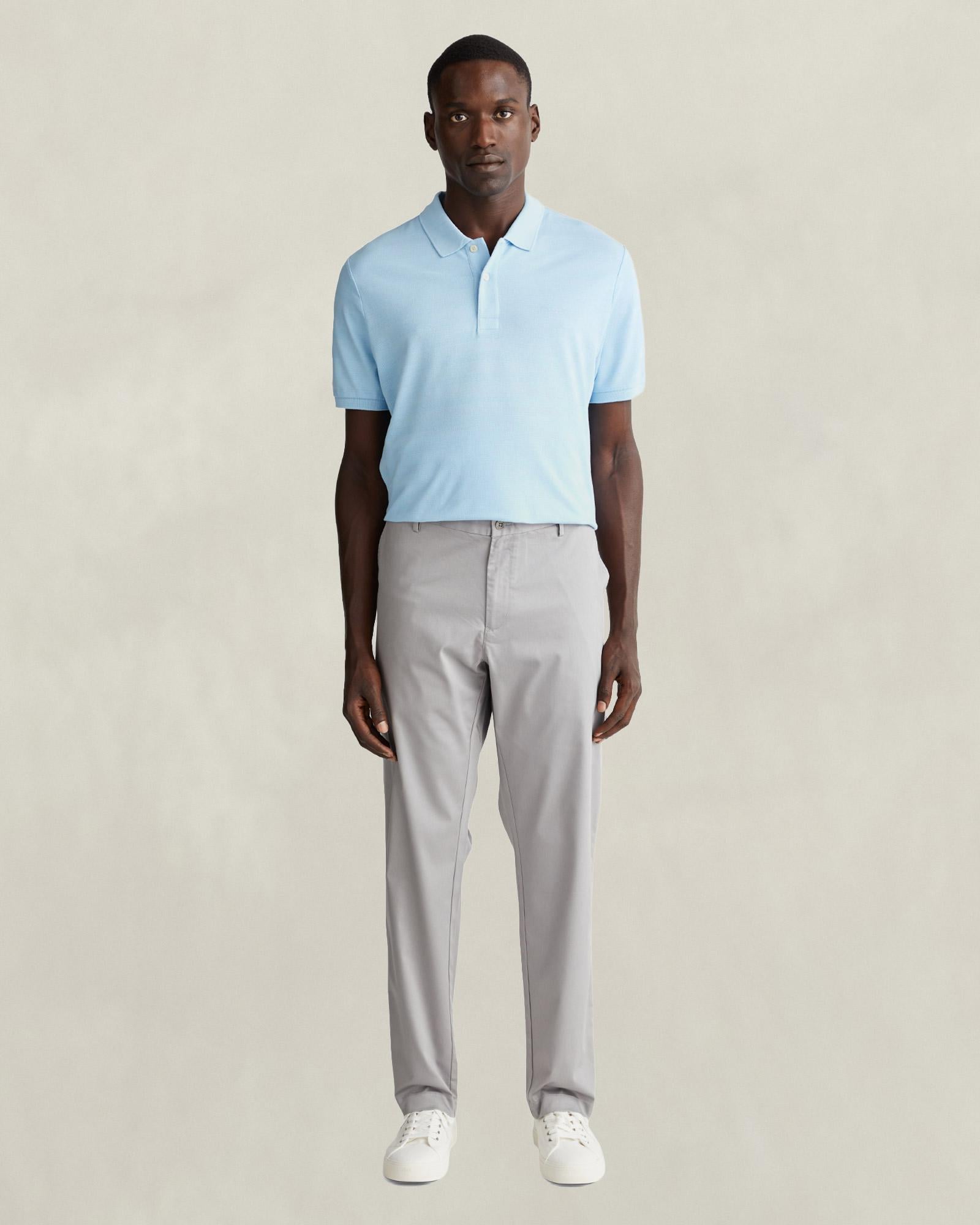 GANT Erkek Gri Slim Fit Pantolon