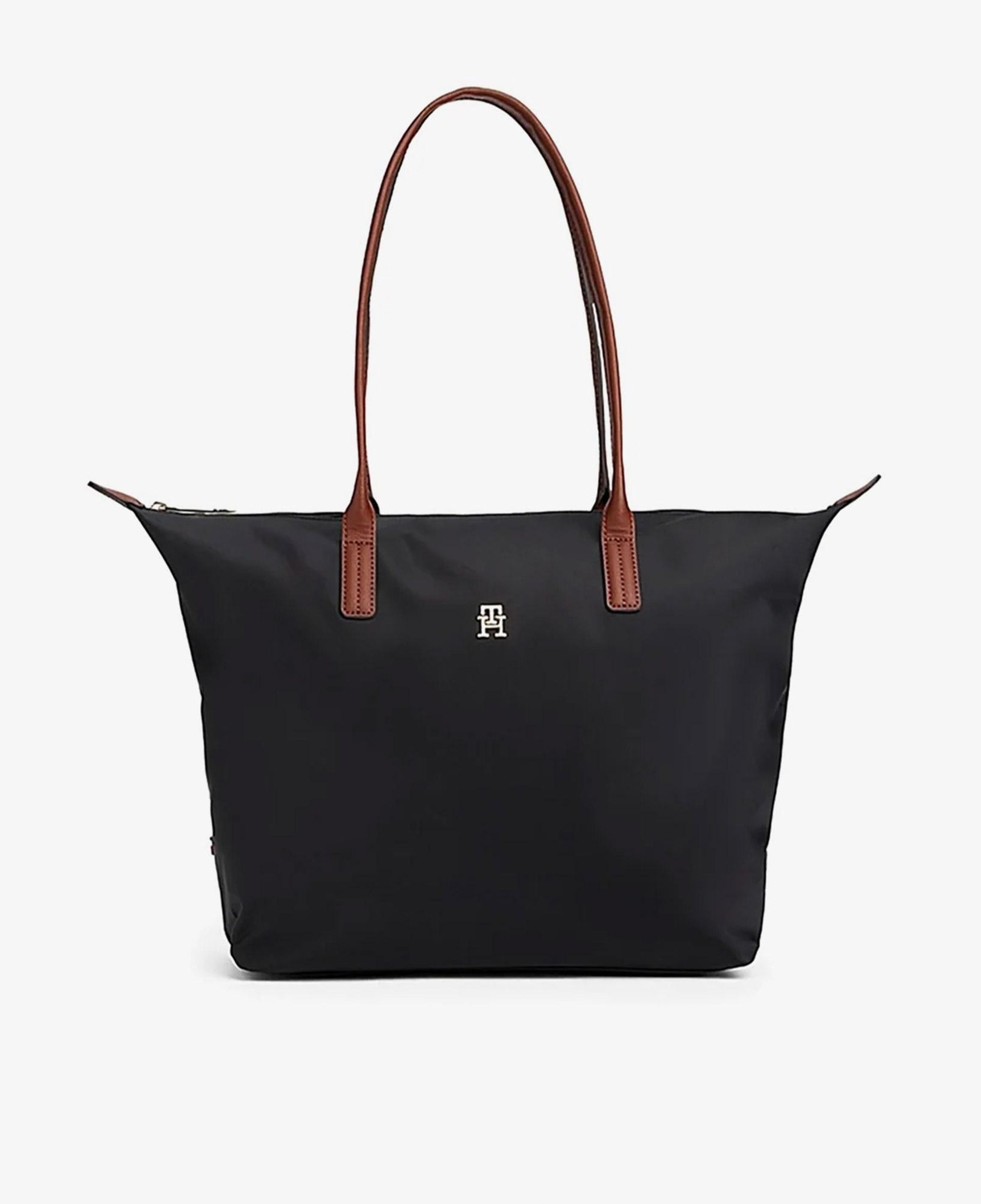 Tommy Hilfiger Popette Kadın Siyah Tote Çanta