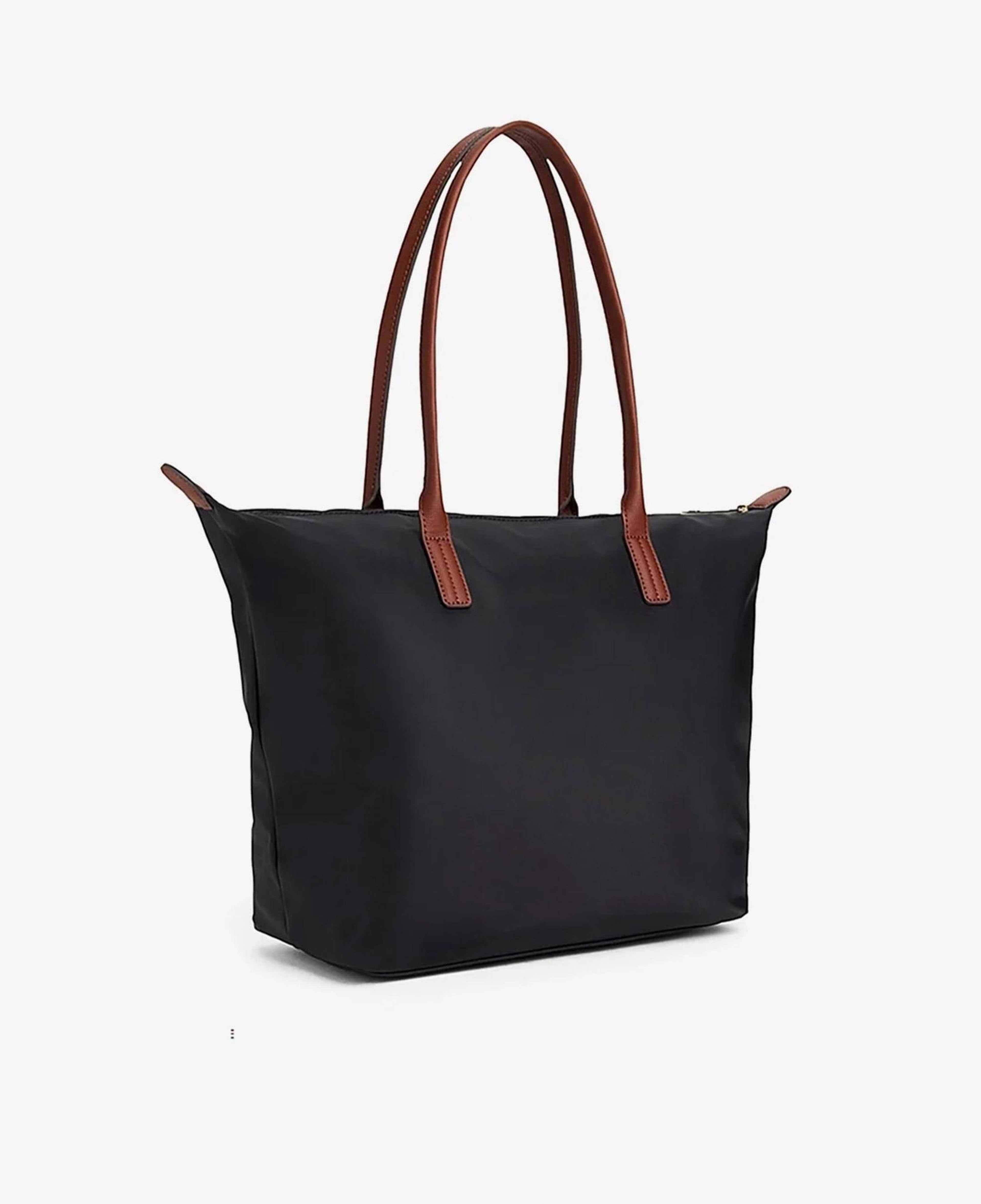 Tommy Hilfiger Popette Kadın Siyah Tote Çanta