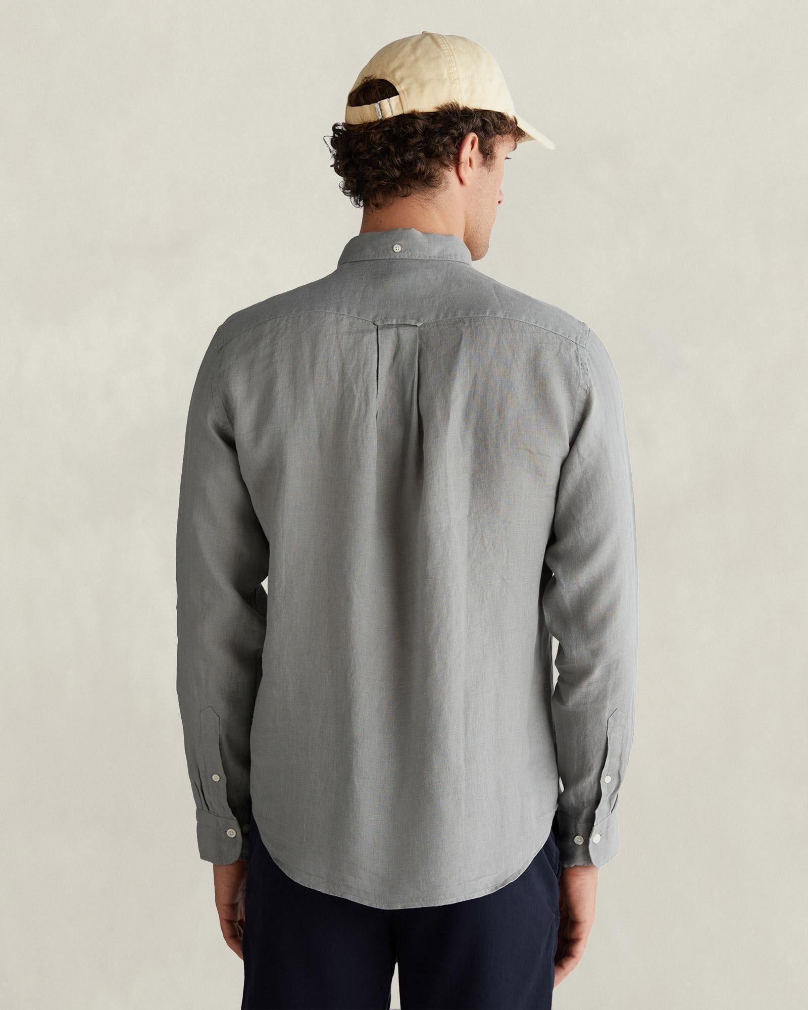 GANT Erkek Yeşil Regular Fit Gömlek
