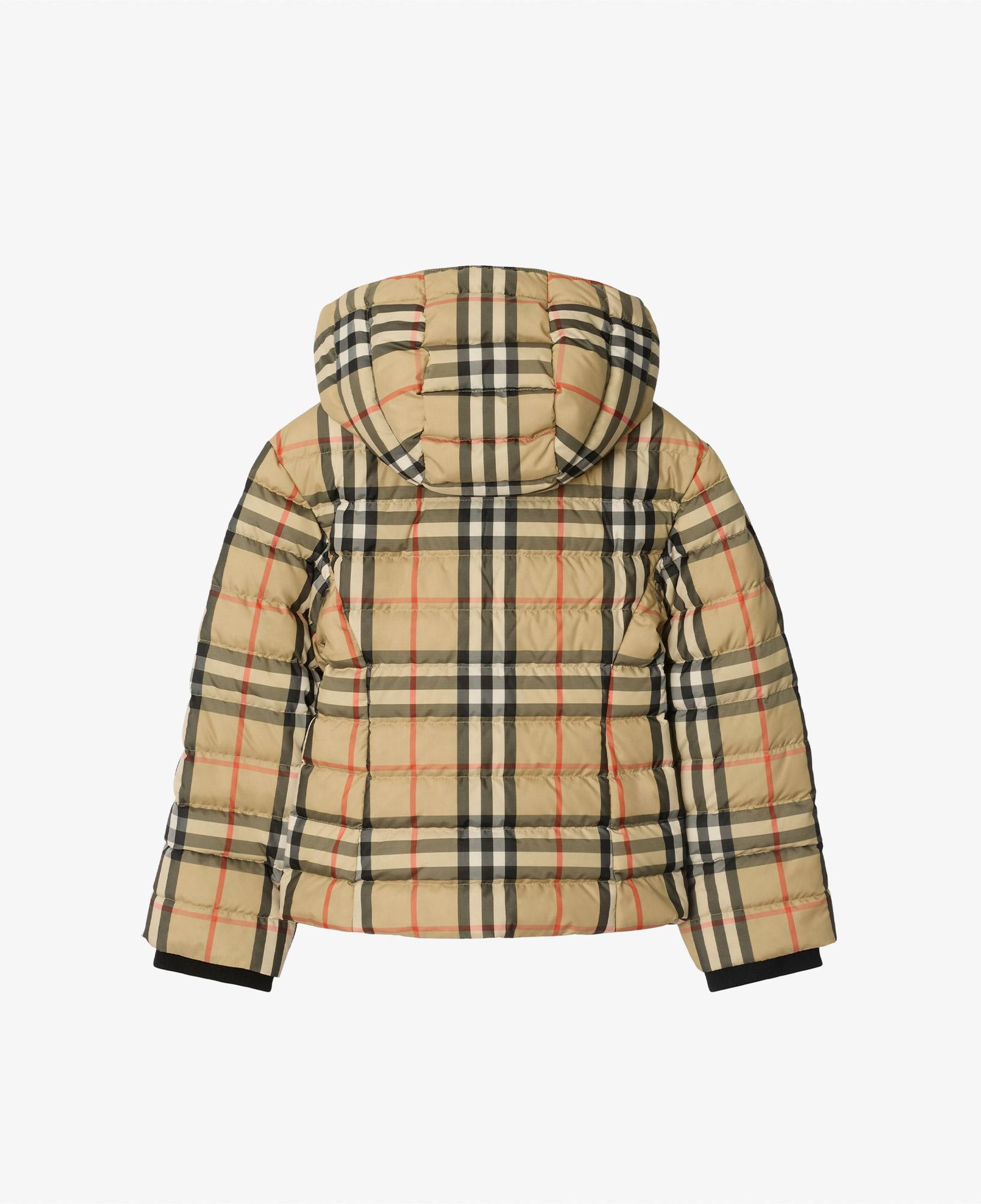 Burberry Cecilia Check Çocuk Bej Mont