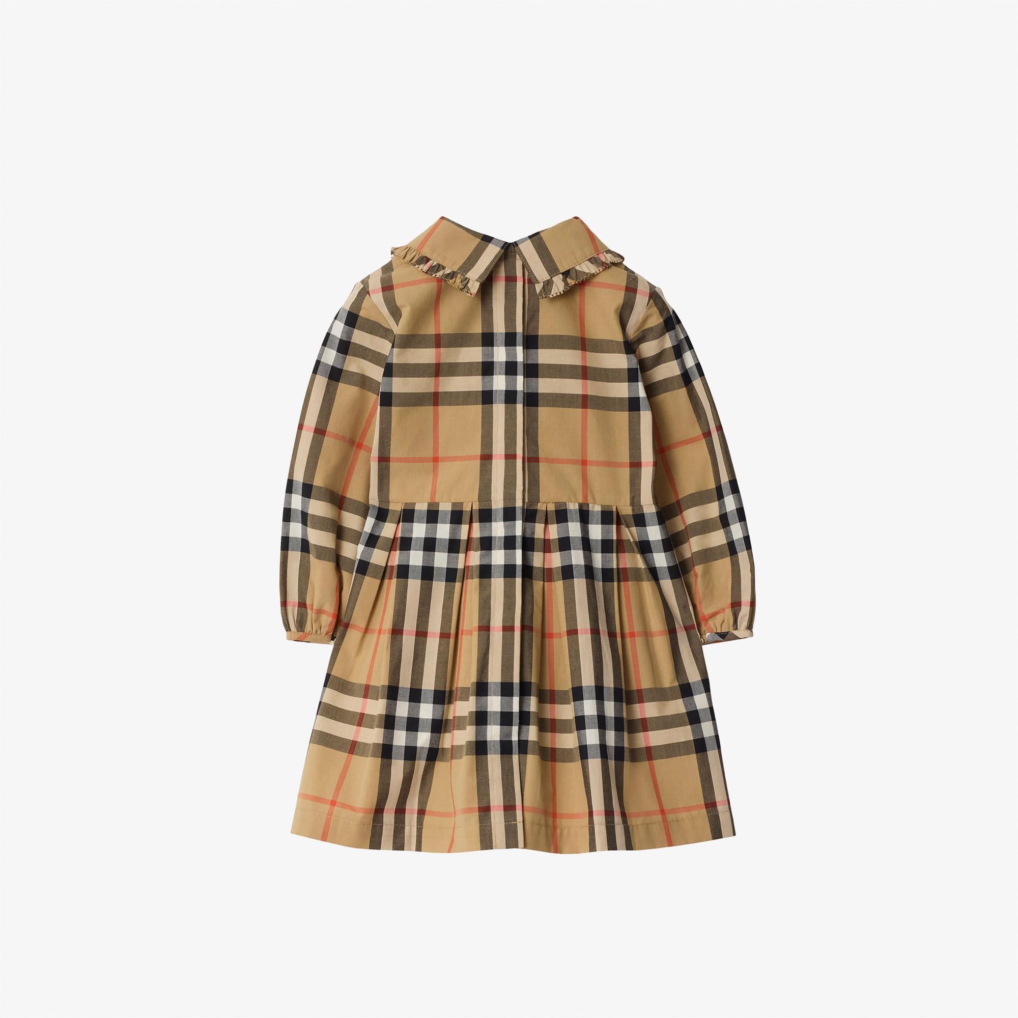Burberry İda Çocuk Bej Elbise