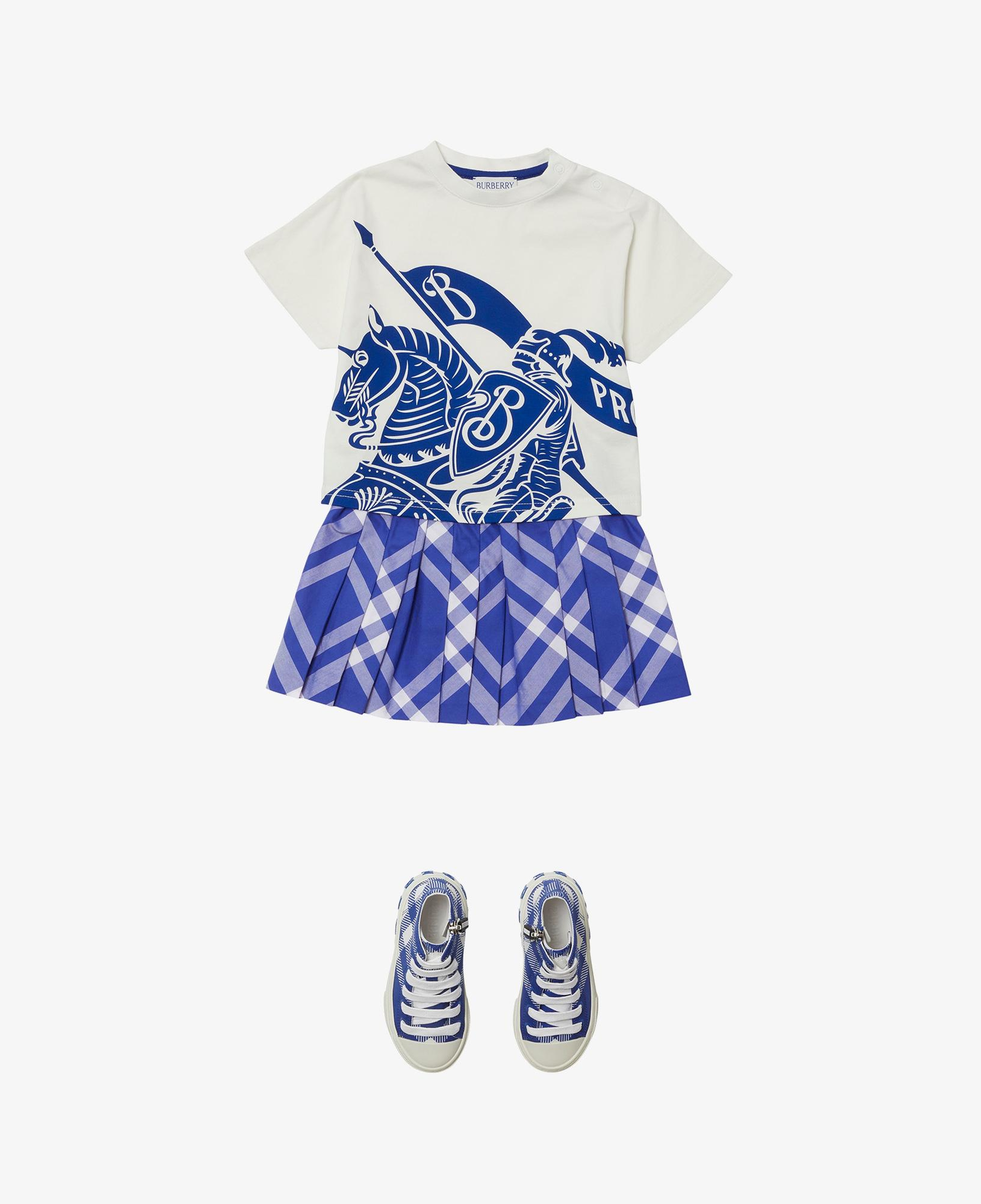 Burberry Çocuk Krem Tshirt