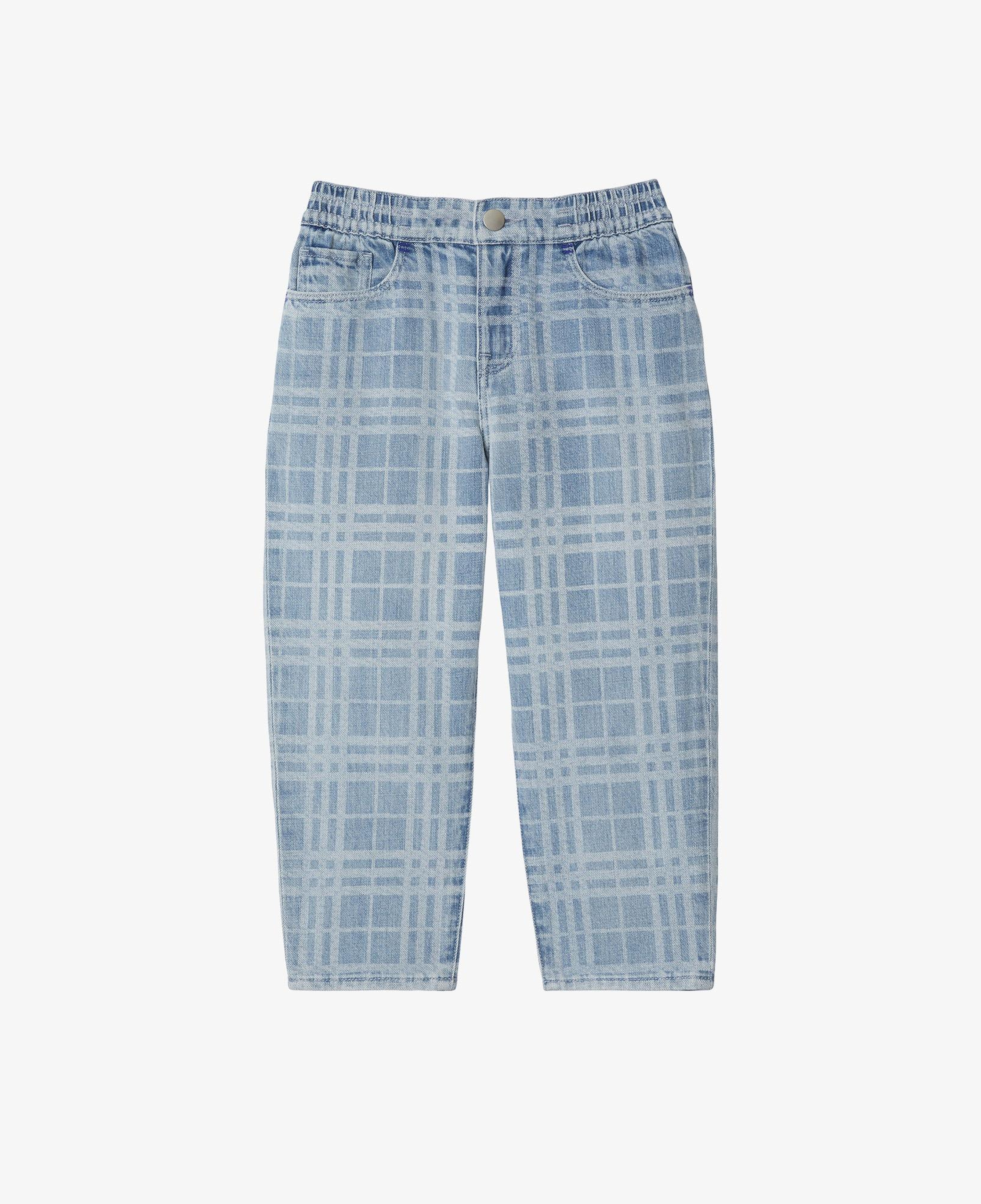 Burberry Çocuk Mavi Pantolon