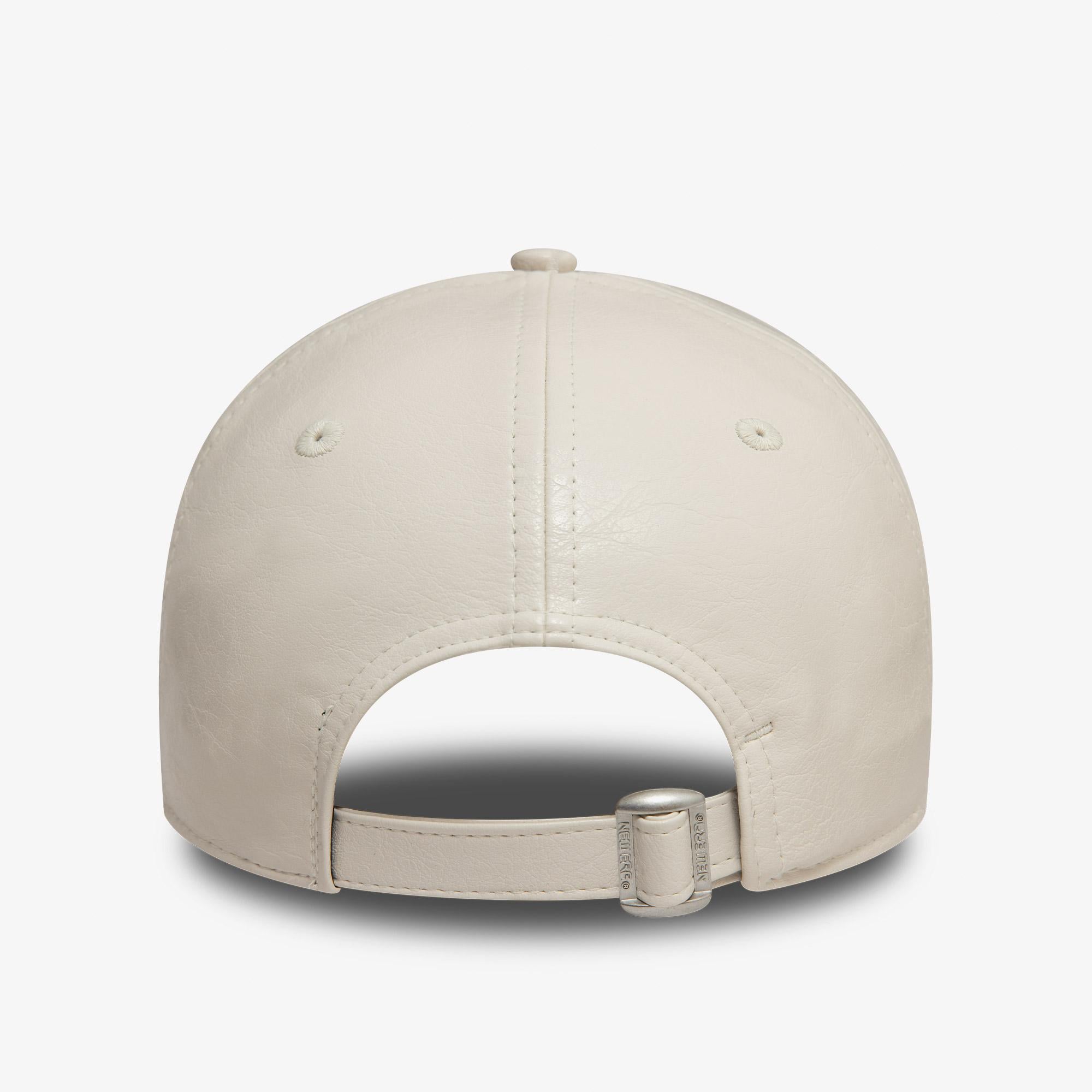 New Era Crinkled Pu 9Forty Neyyan Kadın Bej Şapka