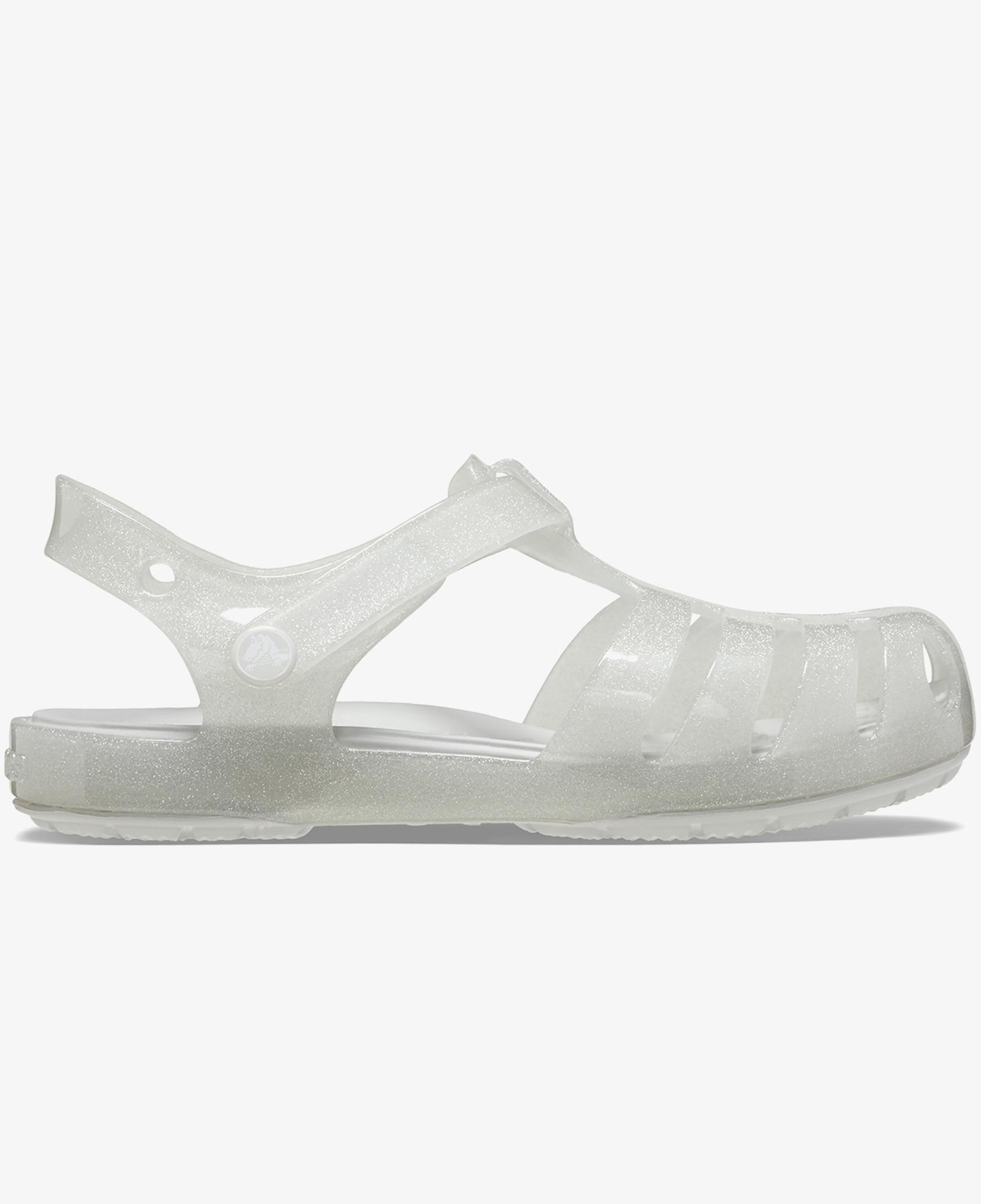 Crocs Isabella Glitter Çocuk Gri Sandalet
