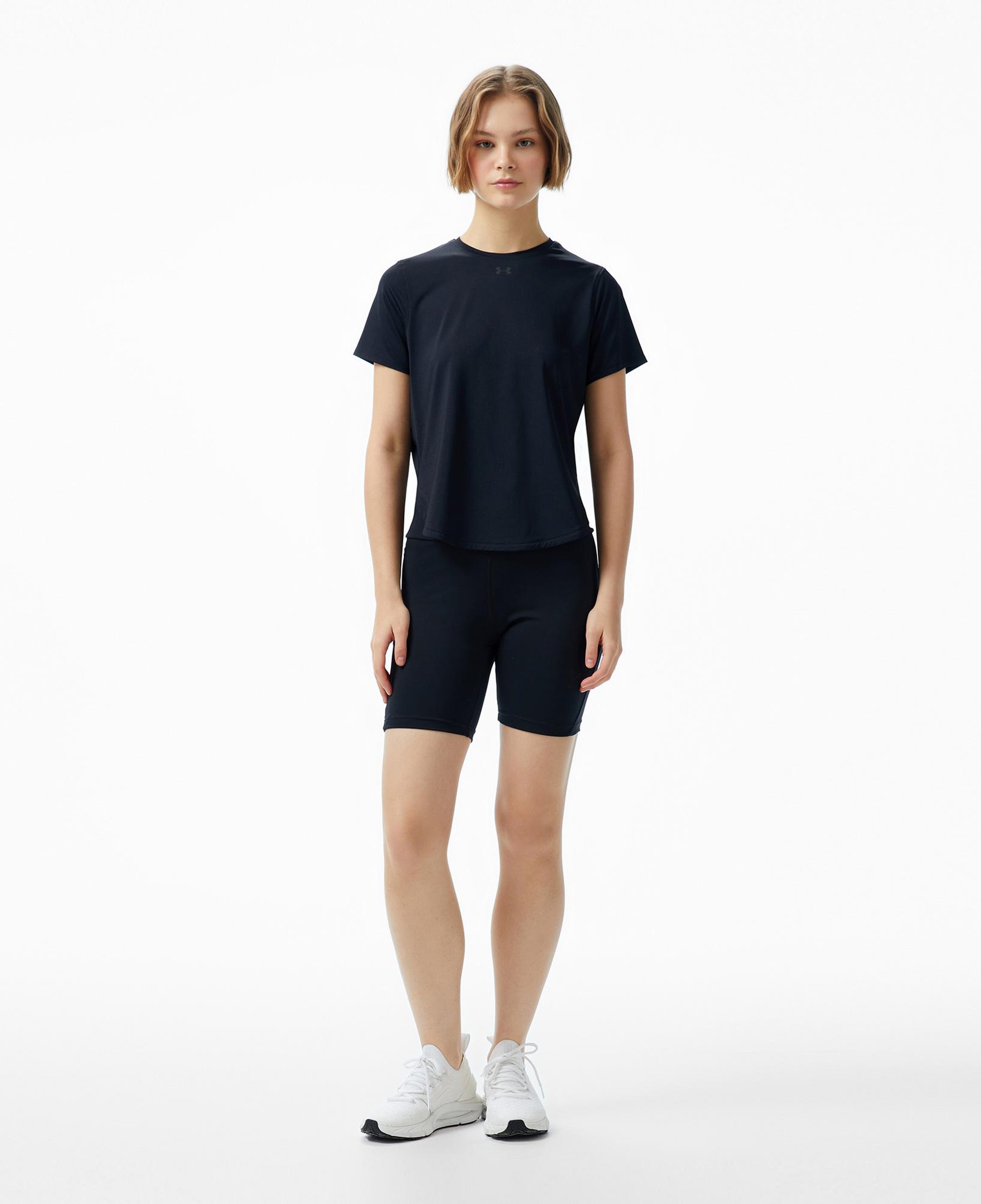 Under Armour Launch Elite Kadın Siyah T-Shirt