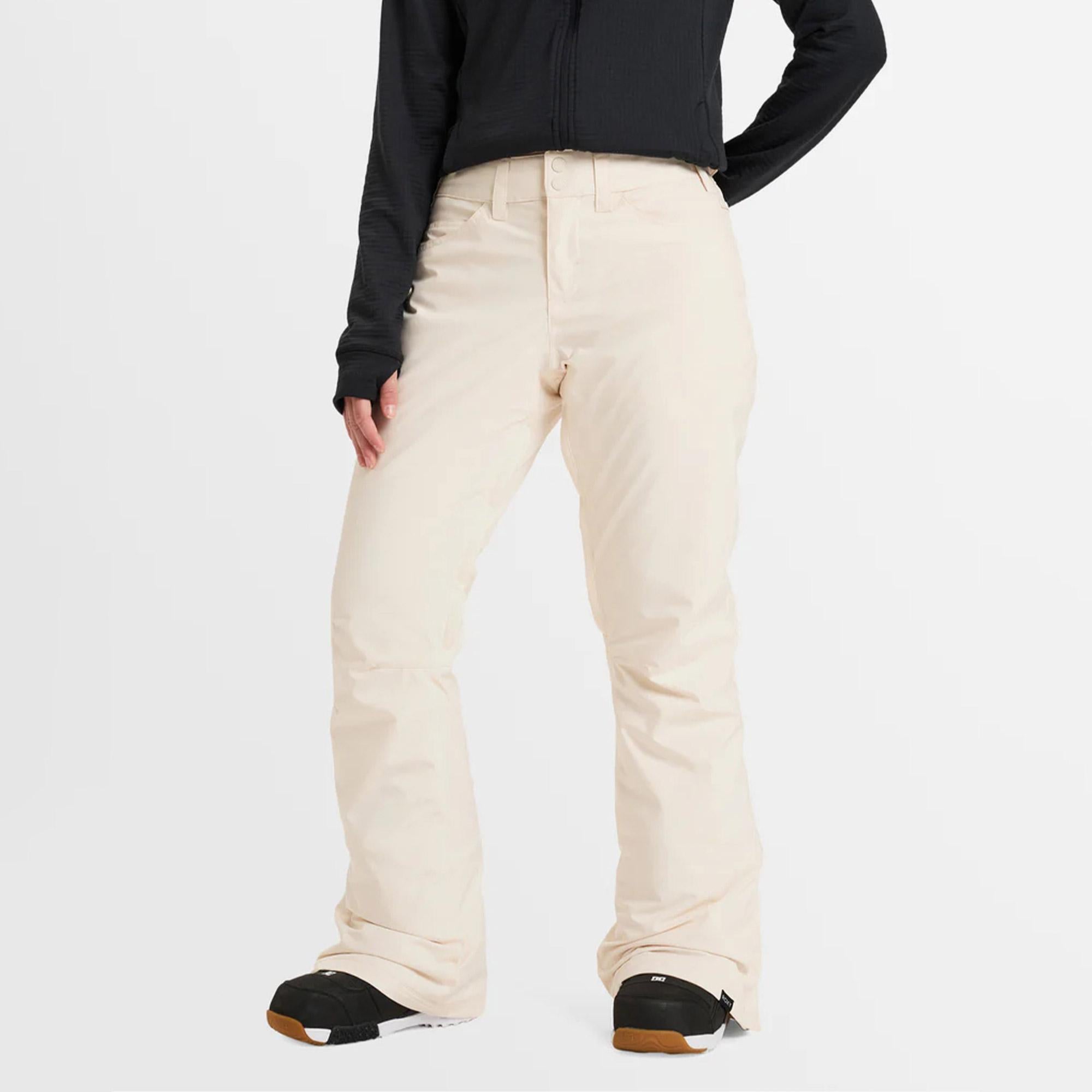 Roxy Backyard Kadın Krem Kayak Pantolonu