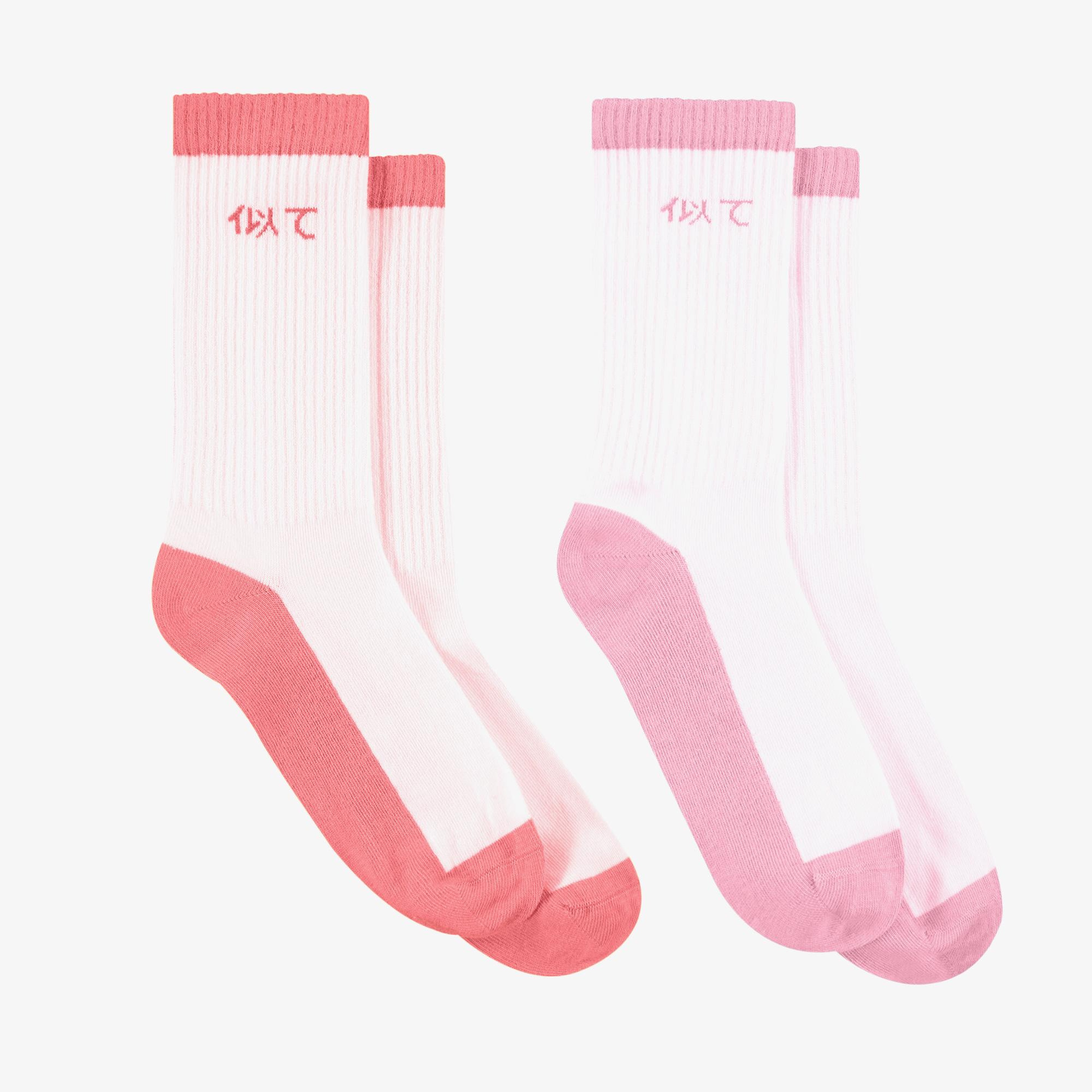 UNITED4 Classic Kadın Pembe Çorap