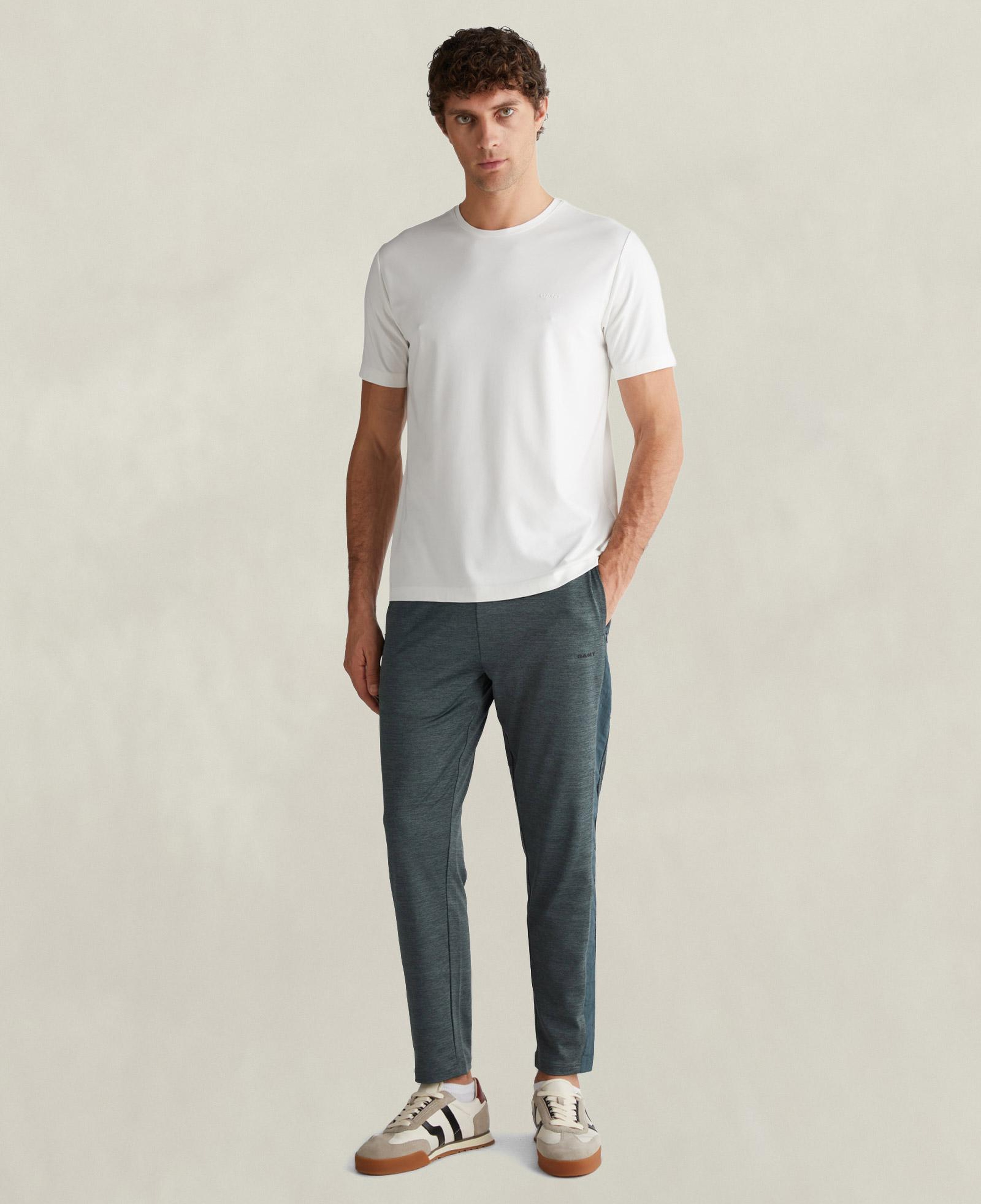 GANT Erkek Beyaz Kısa Kollu T-Shirt