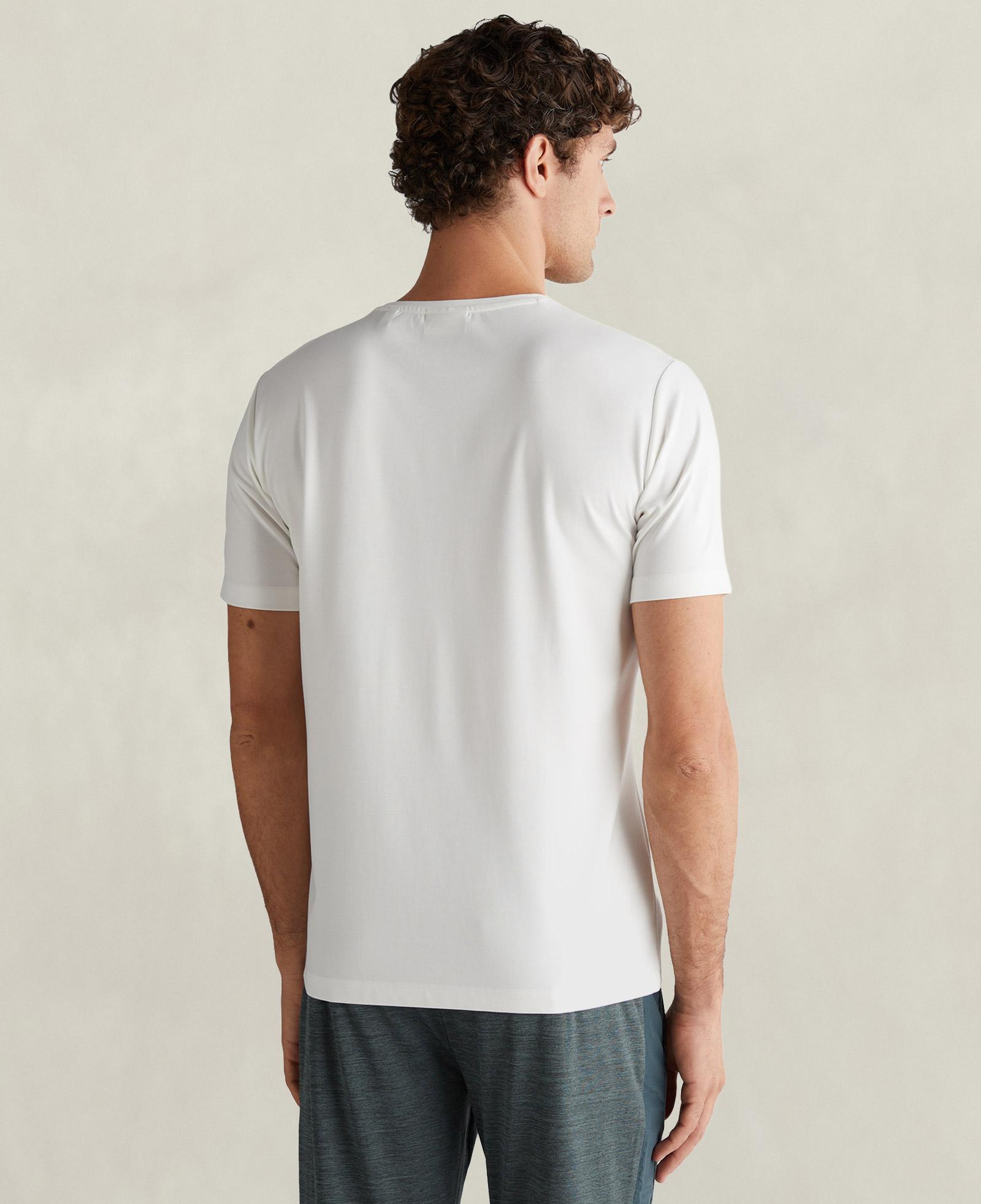 GANT Erkek Beyaz Kısa Kollu T-Shirt