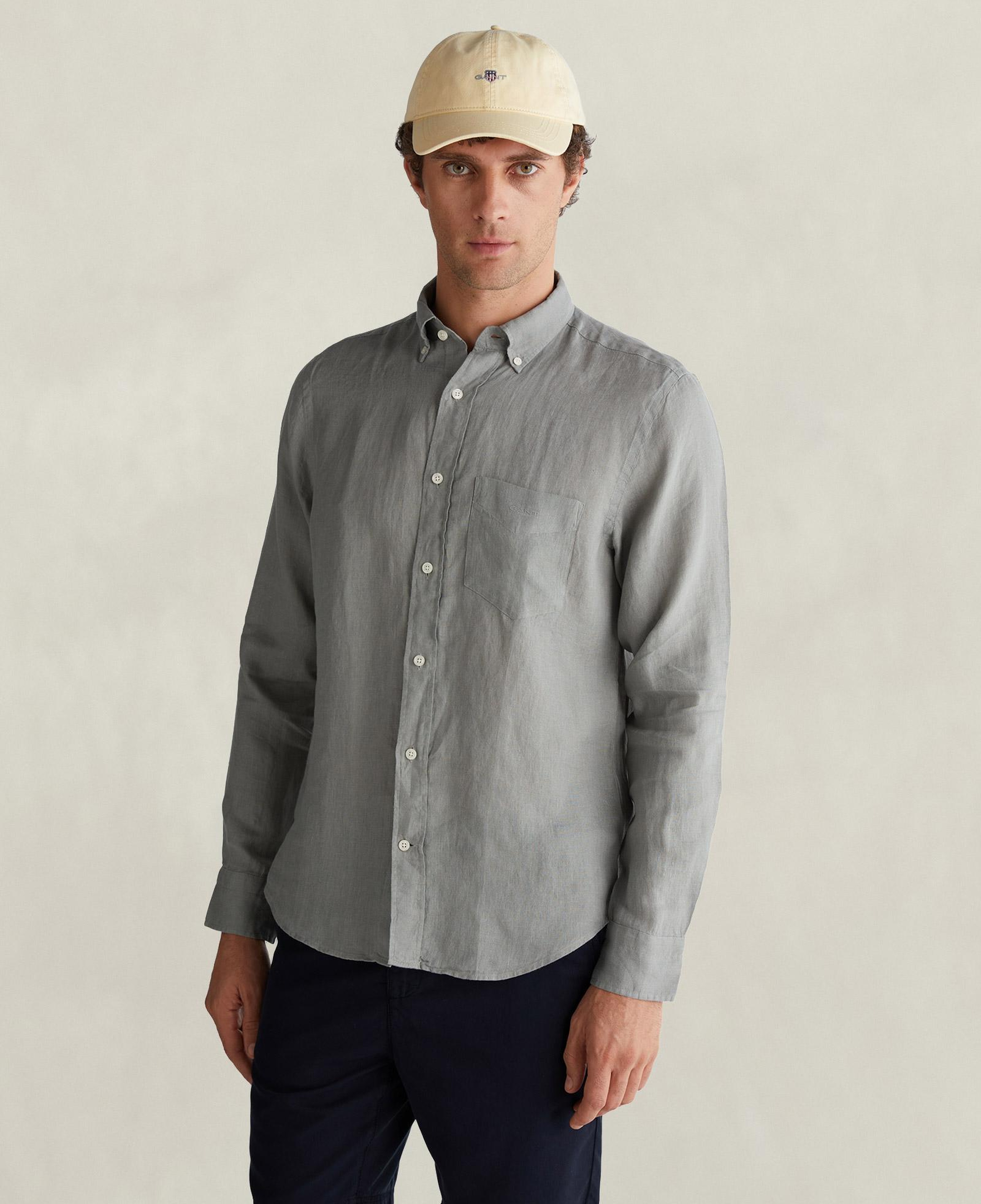 GANT Erkek Yeşil Regular Fit Gömlek