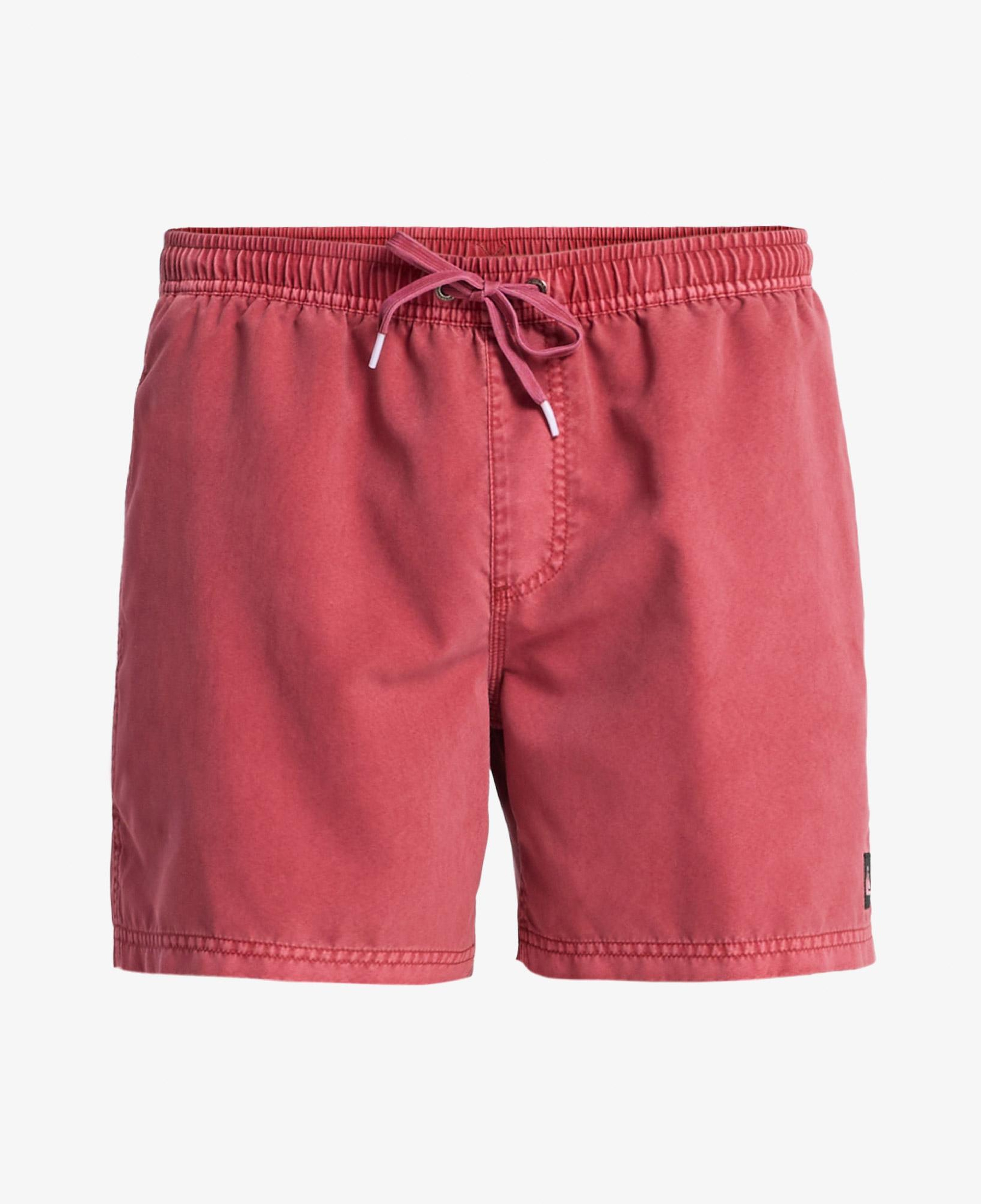 Quiksilver Everyday Surfwash Volley 15 Erkek Kırmızı Deniz Şortu