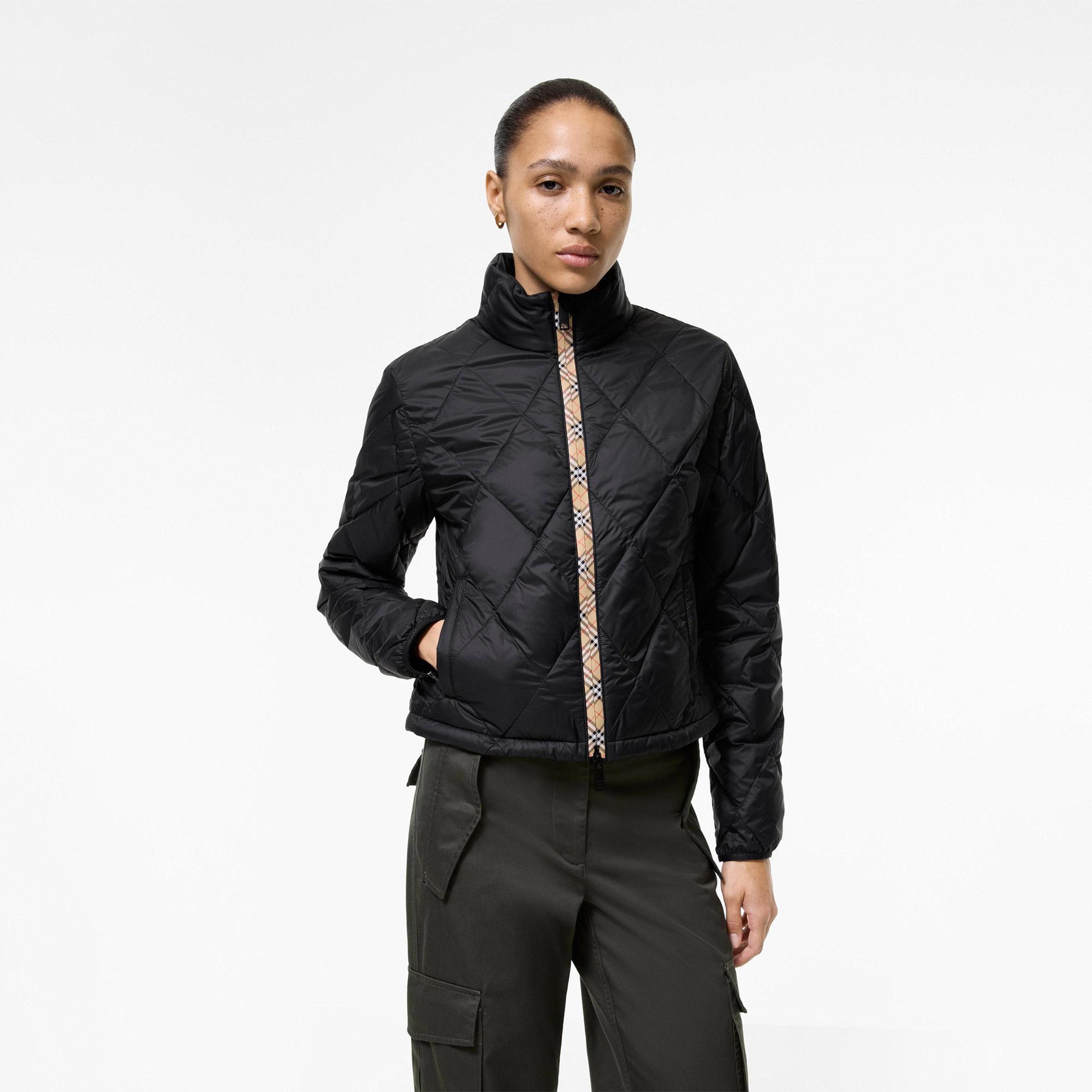 Burberry Bramford Kadın Siyah Mont