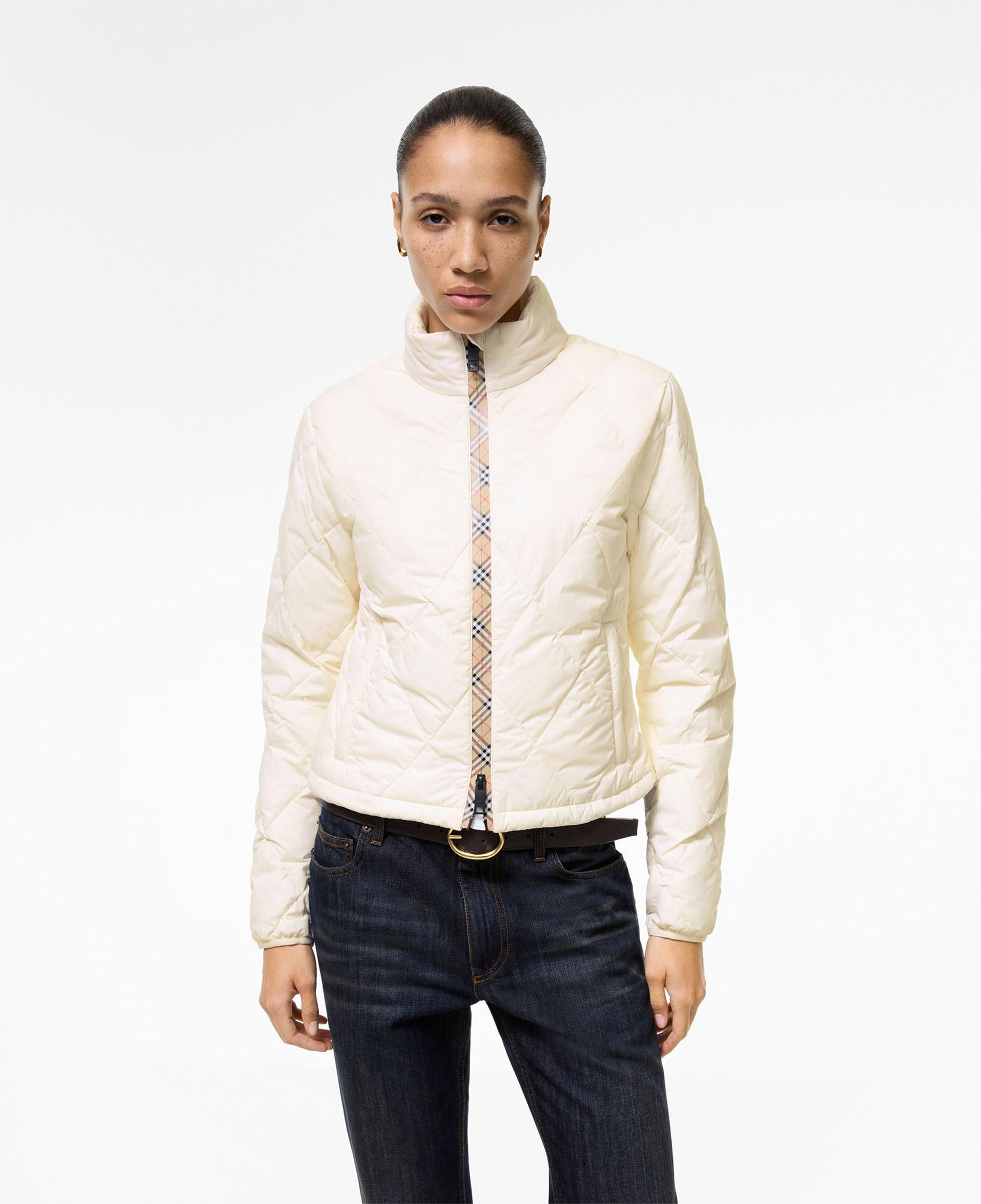 Burberry Bramford Kadın Beyaz Mont
