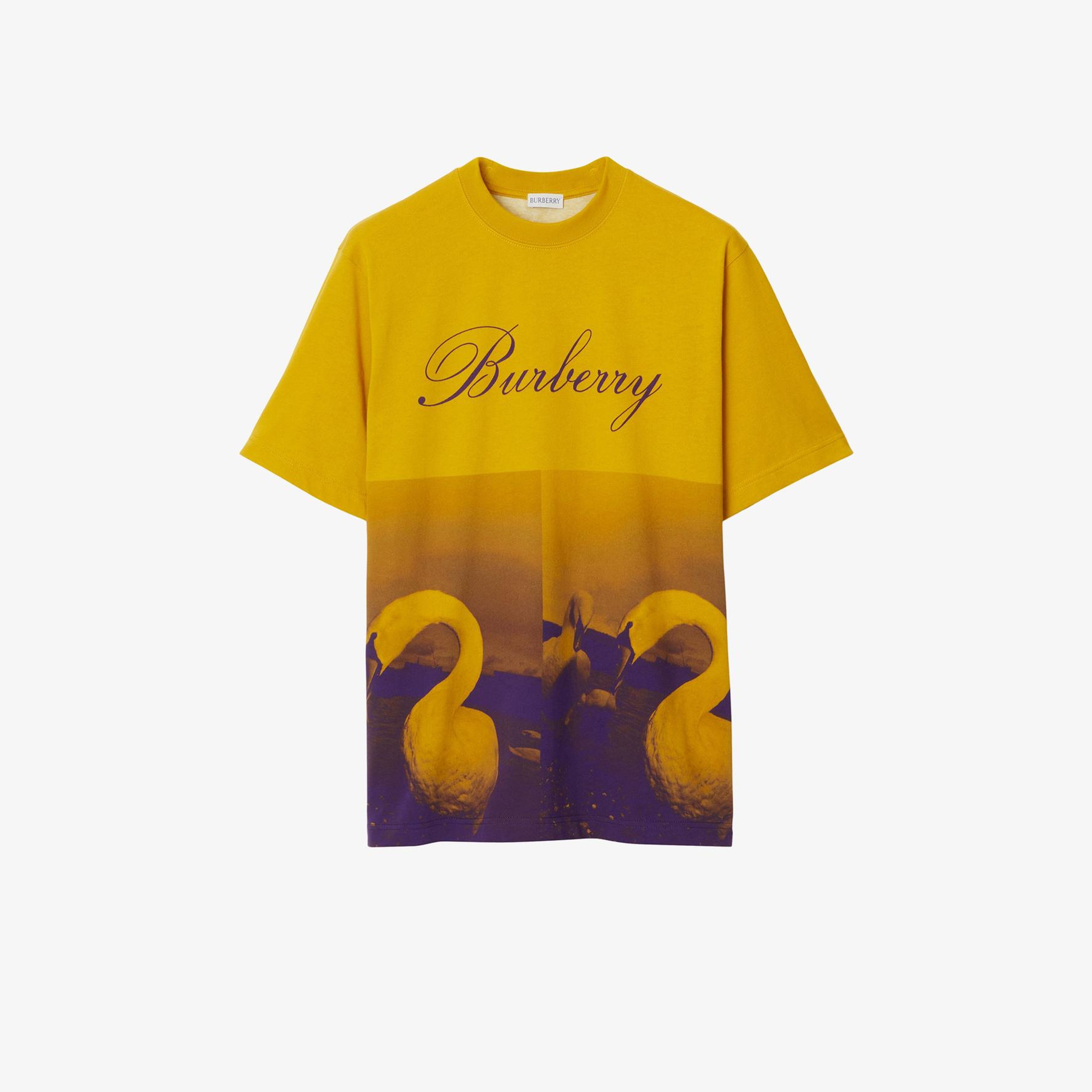 Erkek Sarı T-shirt