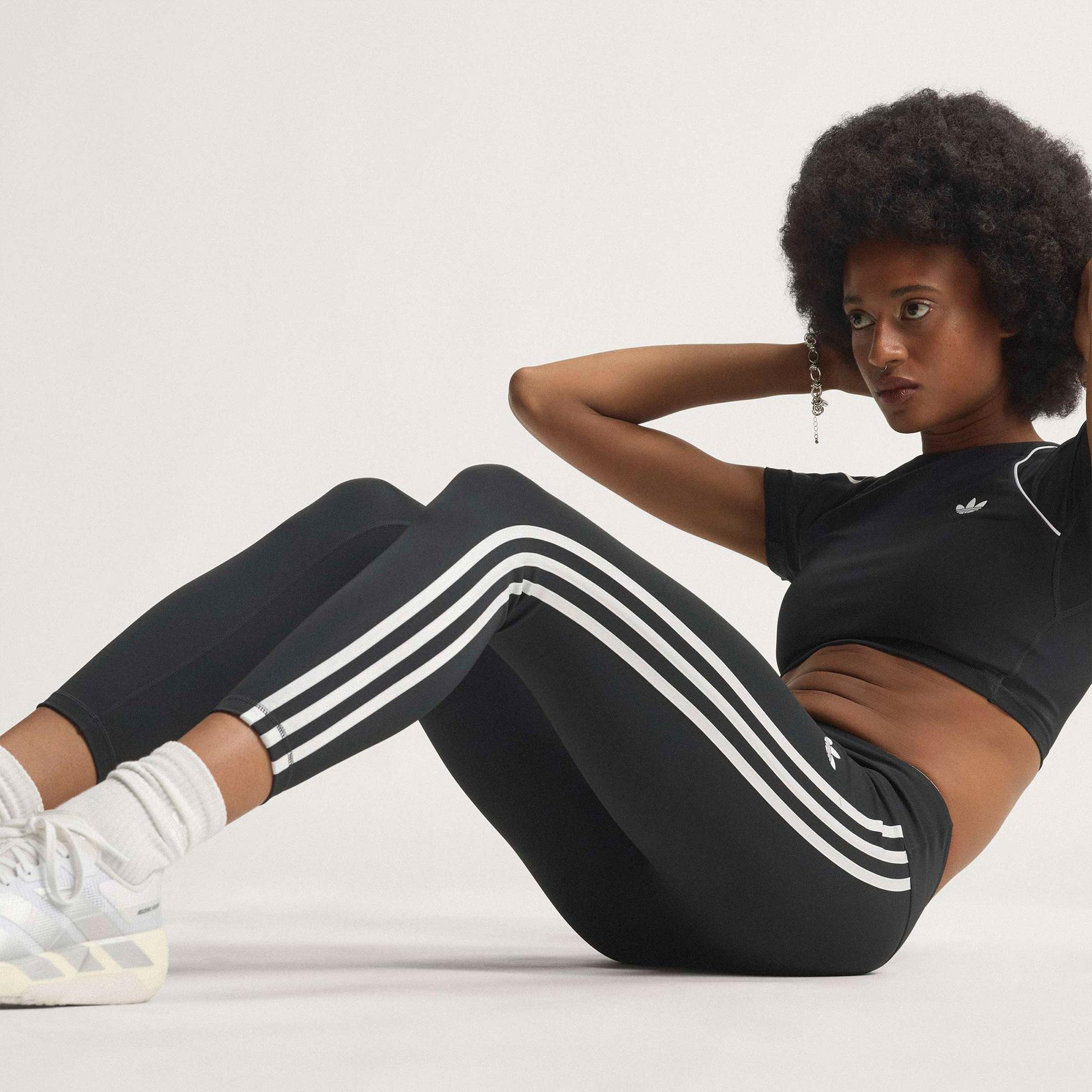 adidas Originals Sport Superstar Kadın Siyah Tayt