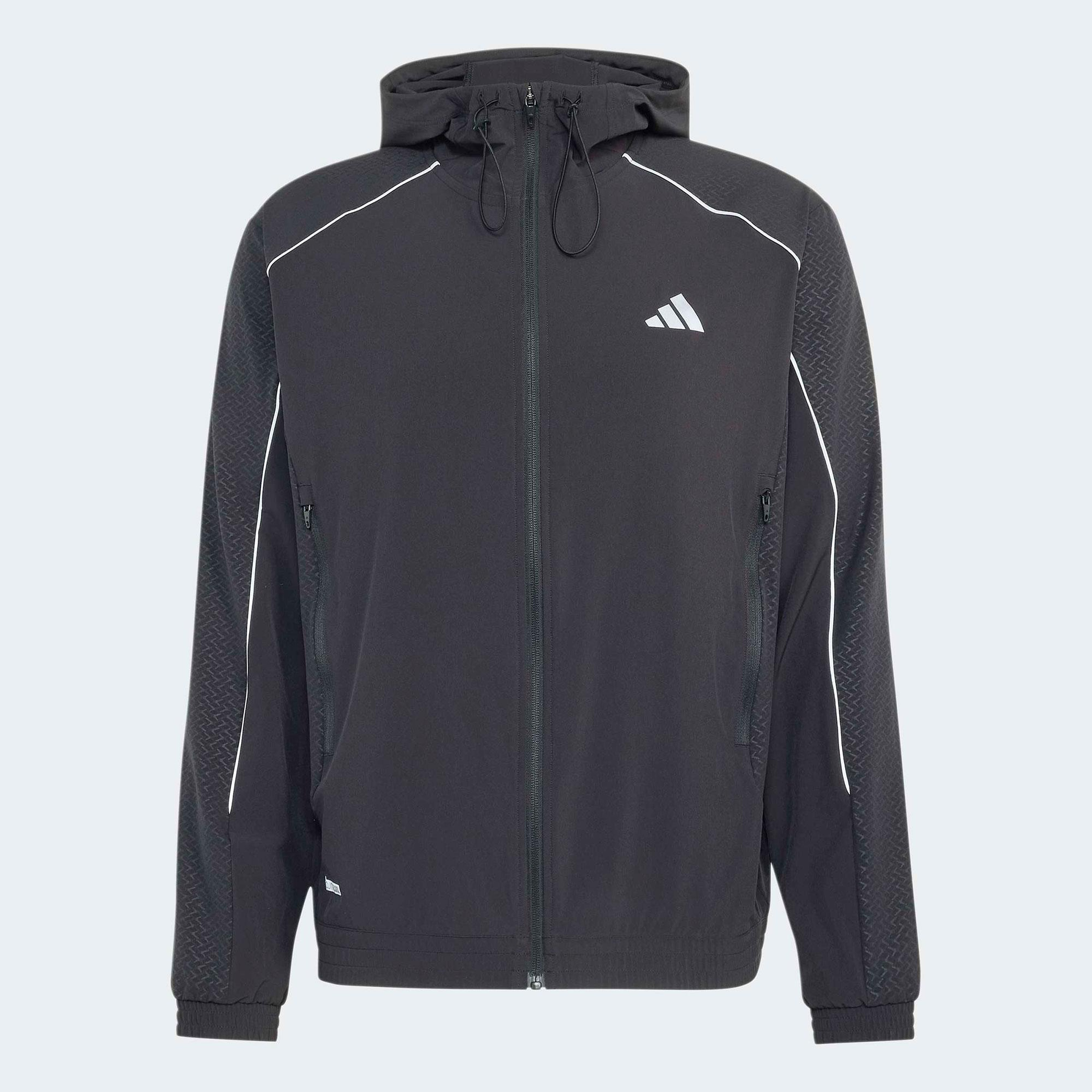 adidas Trefoil Essentials Loose Crew Erkek Siyah Sweatshirt