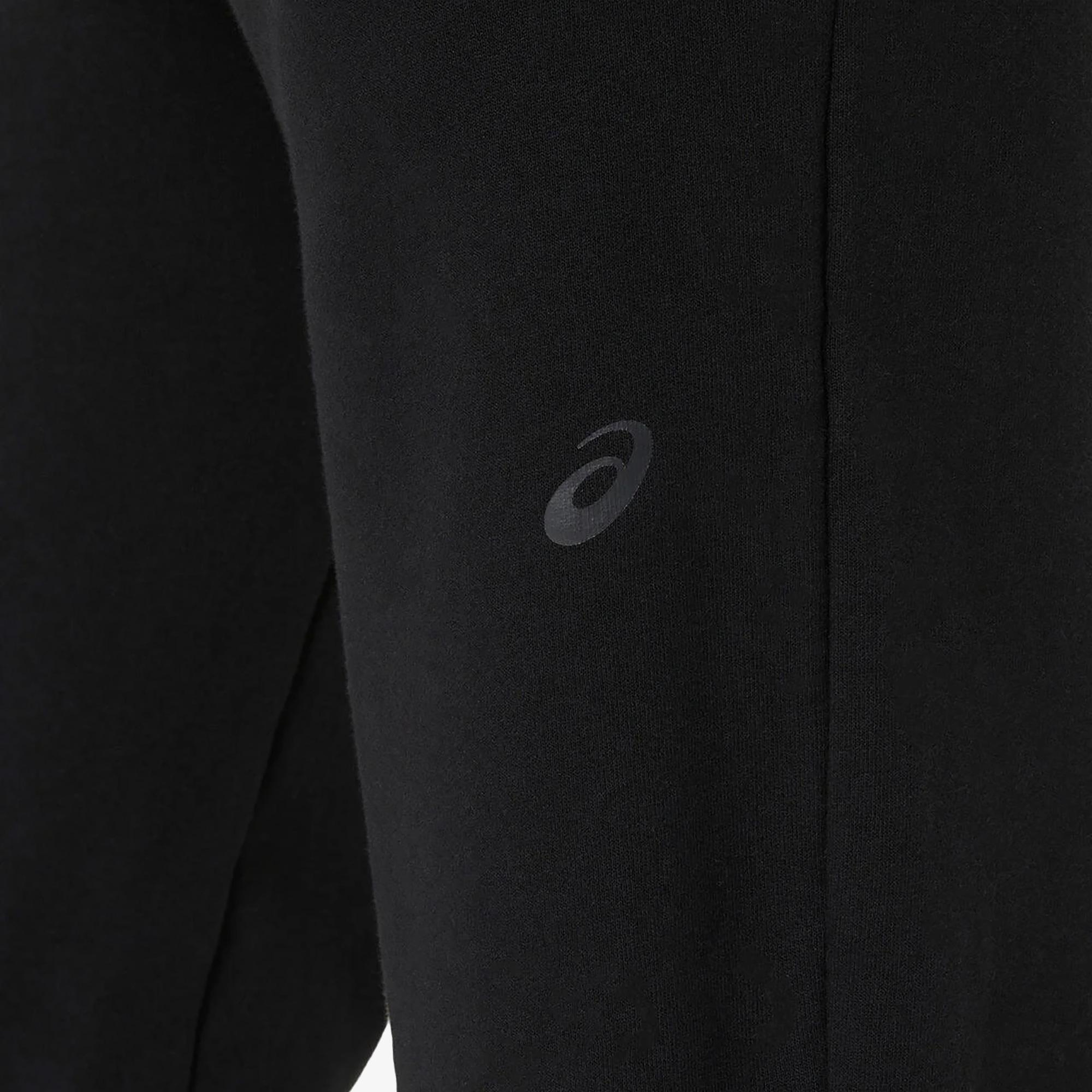 Asics Logo Sweatpant Kadın Siyah Eşofman Altı