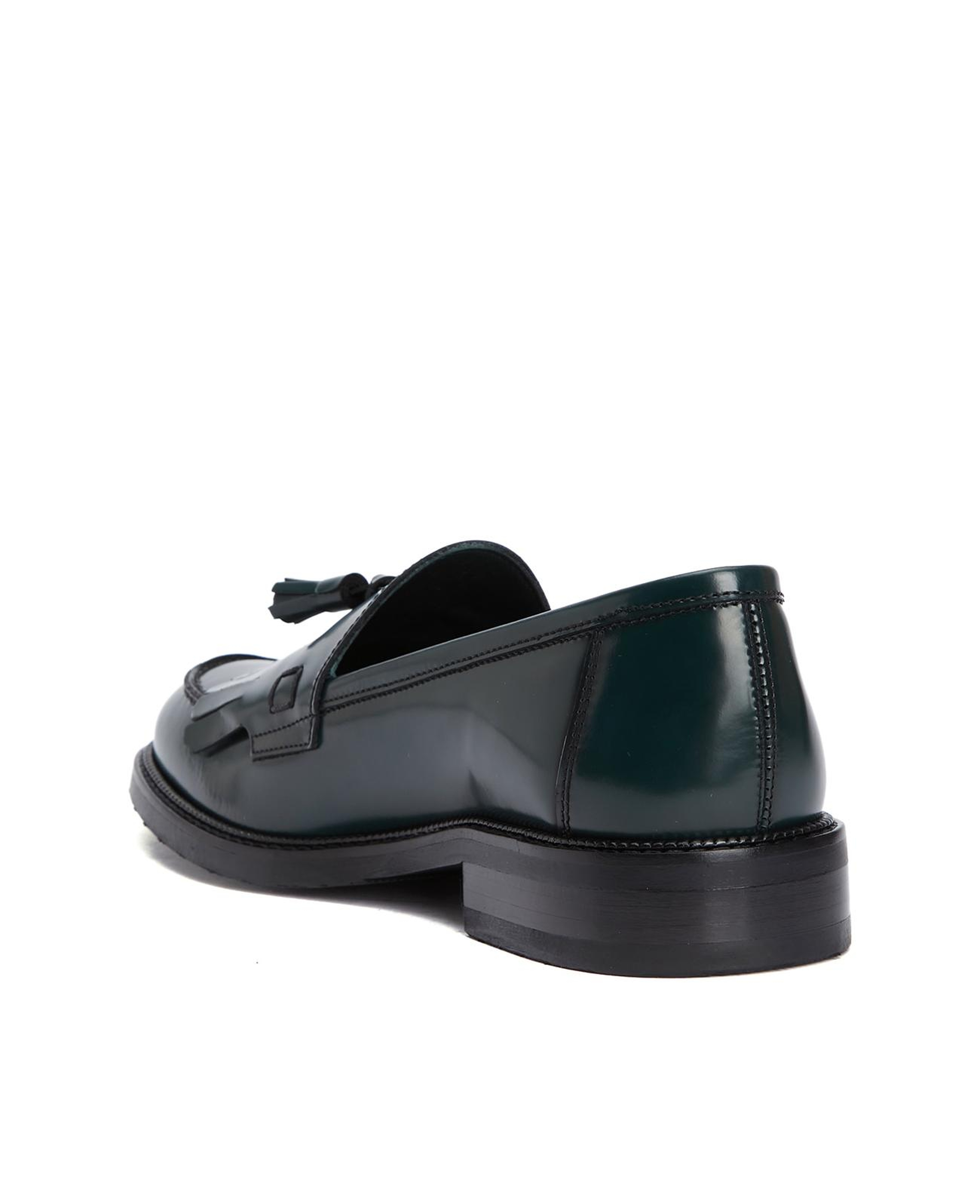 George Hogg Icons Kadın Yeşil Deri Loafer