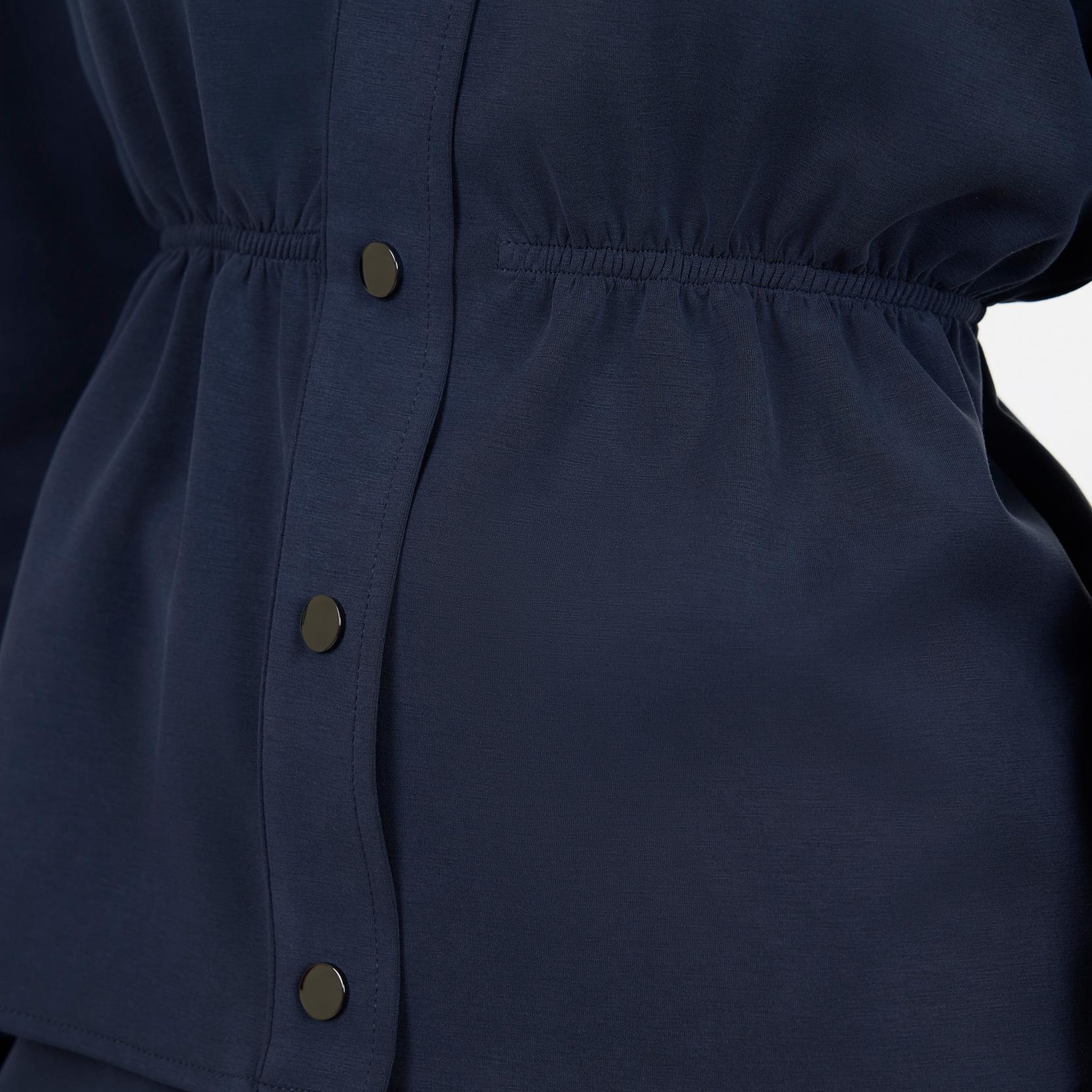 YARGICI Regular Polo Yaka Uzun Kol Sweatshirt