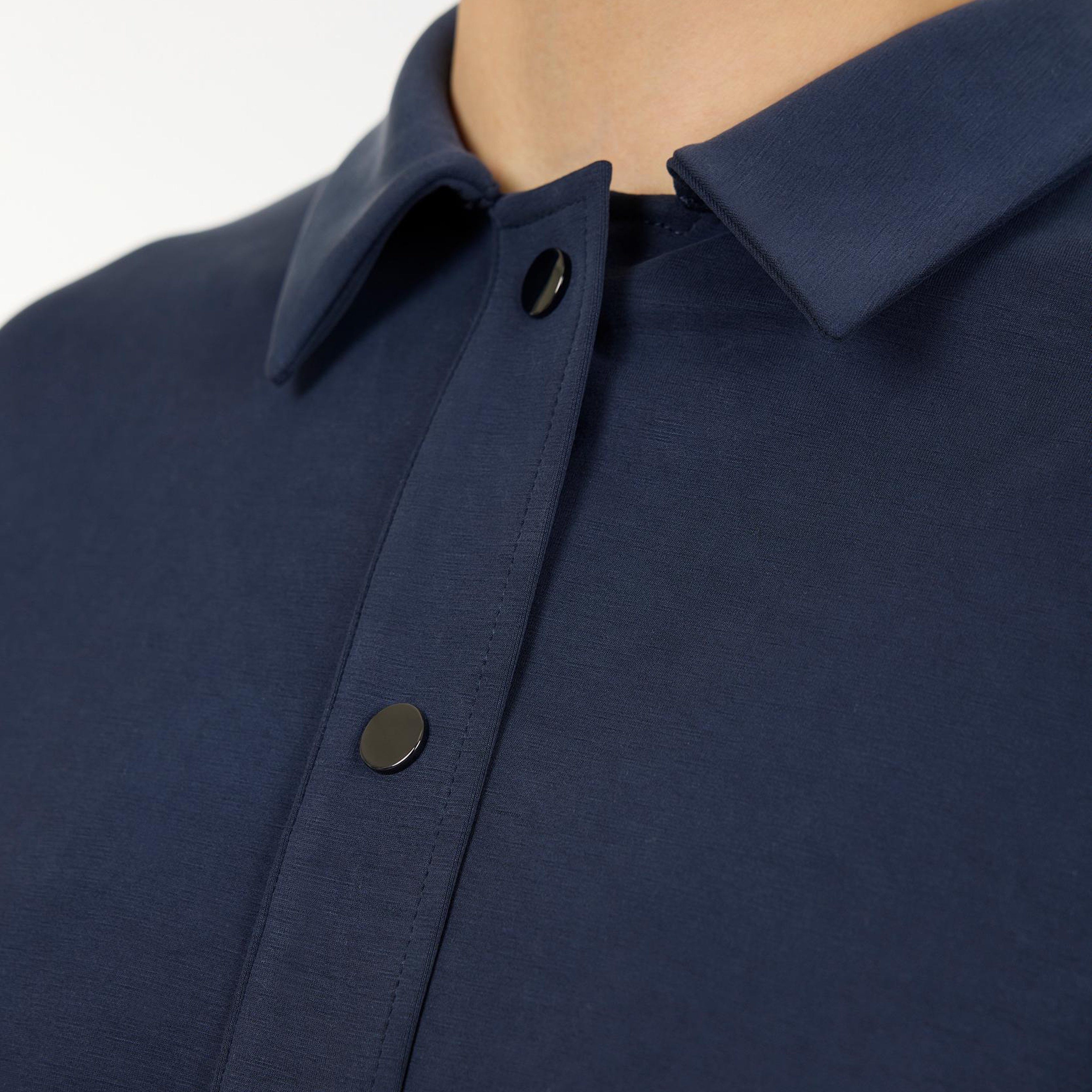 YARGICI Regular Polo Yaka Uzun Kol Sweatshirt