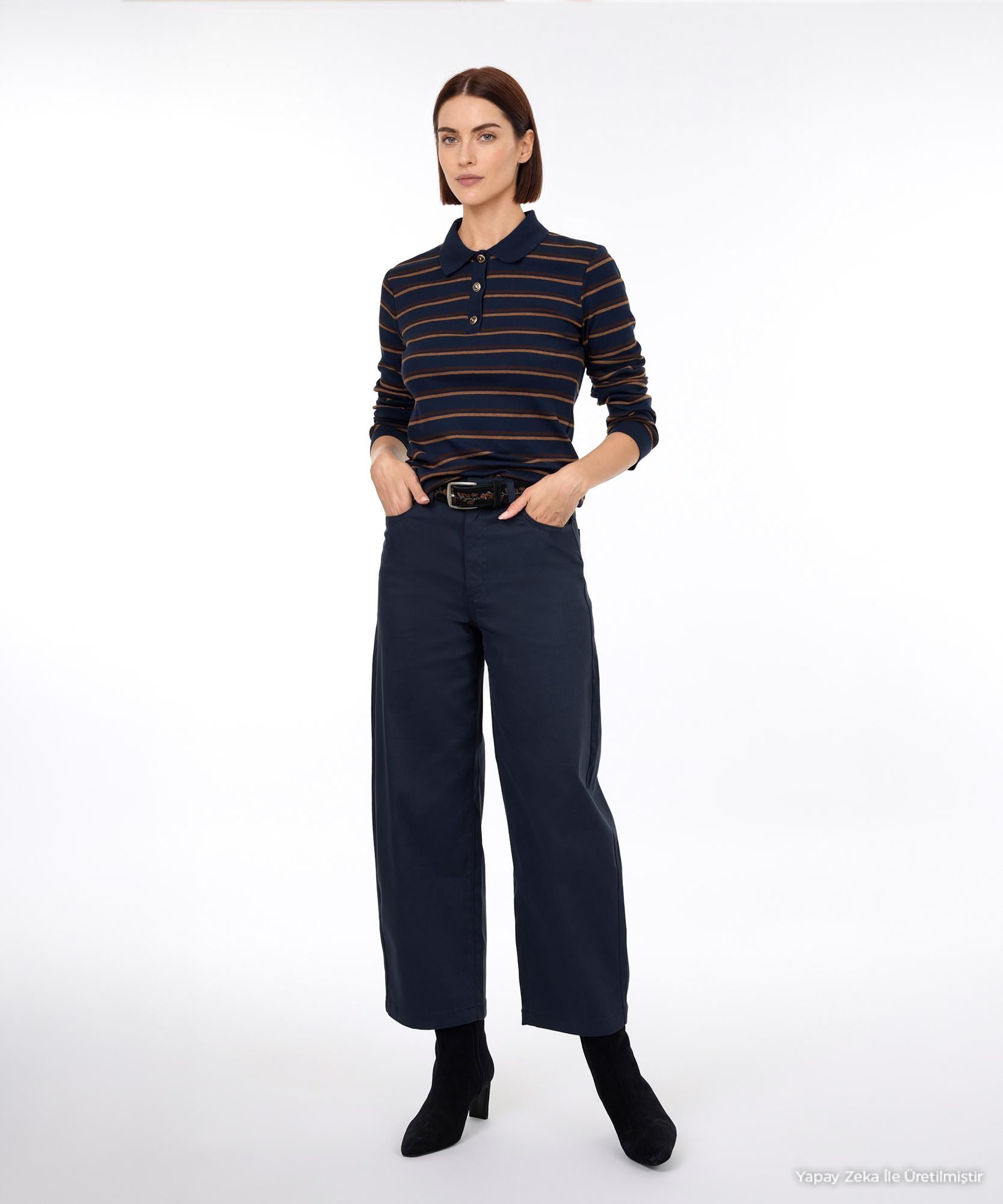 YARGICI Barrel Normal Bel Pantolon