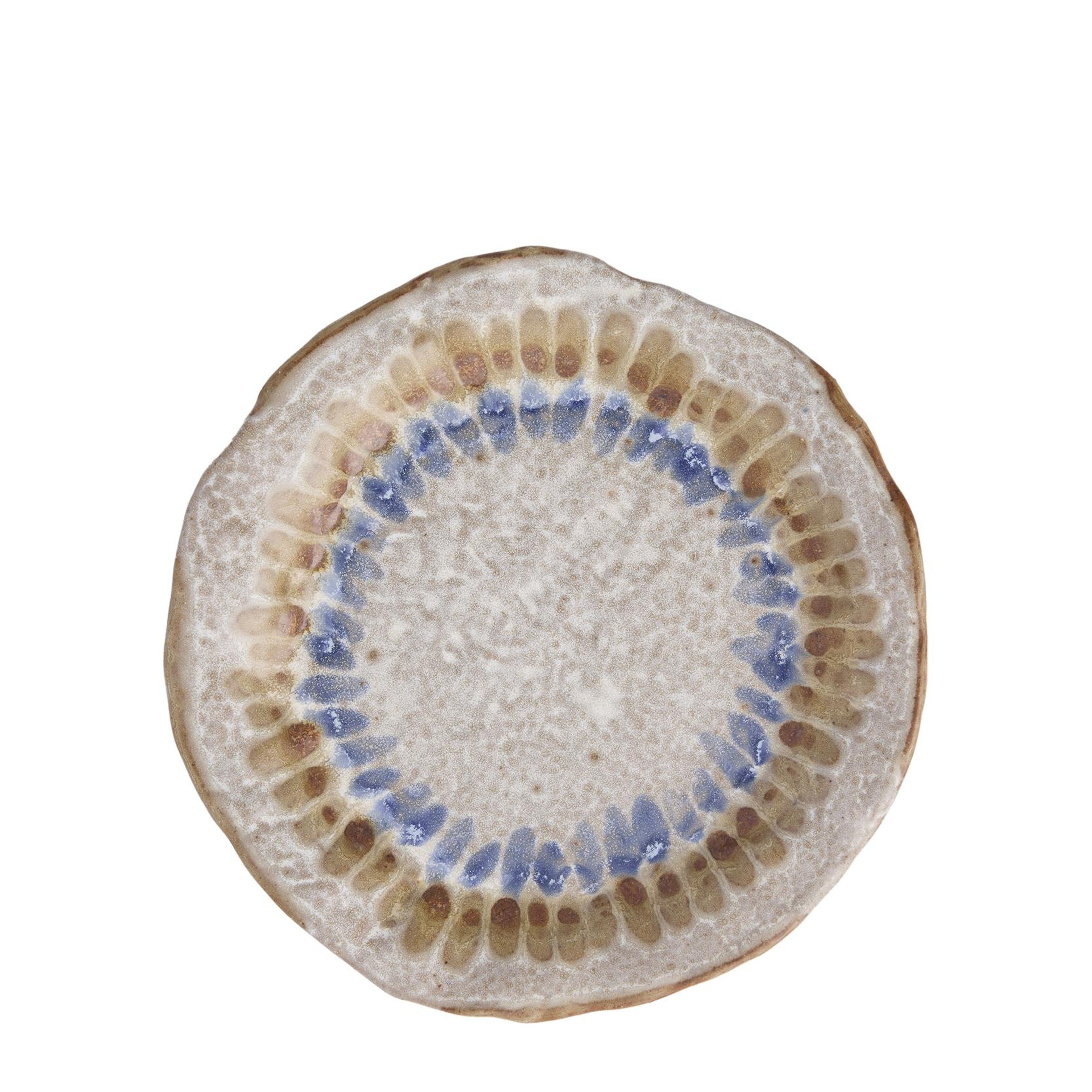 YARGICI Amorf Formlu Seramik Tatlı Tabağı(17x3 Cm)