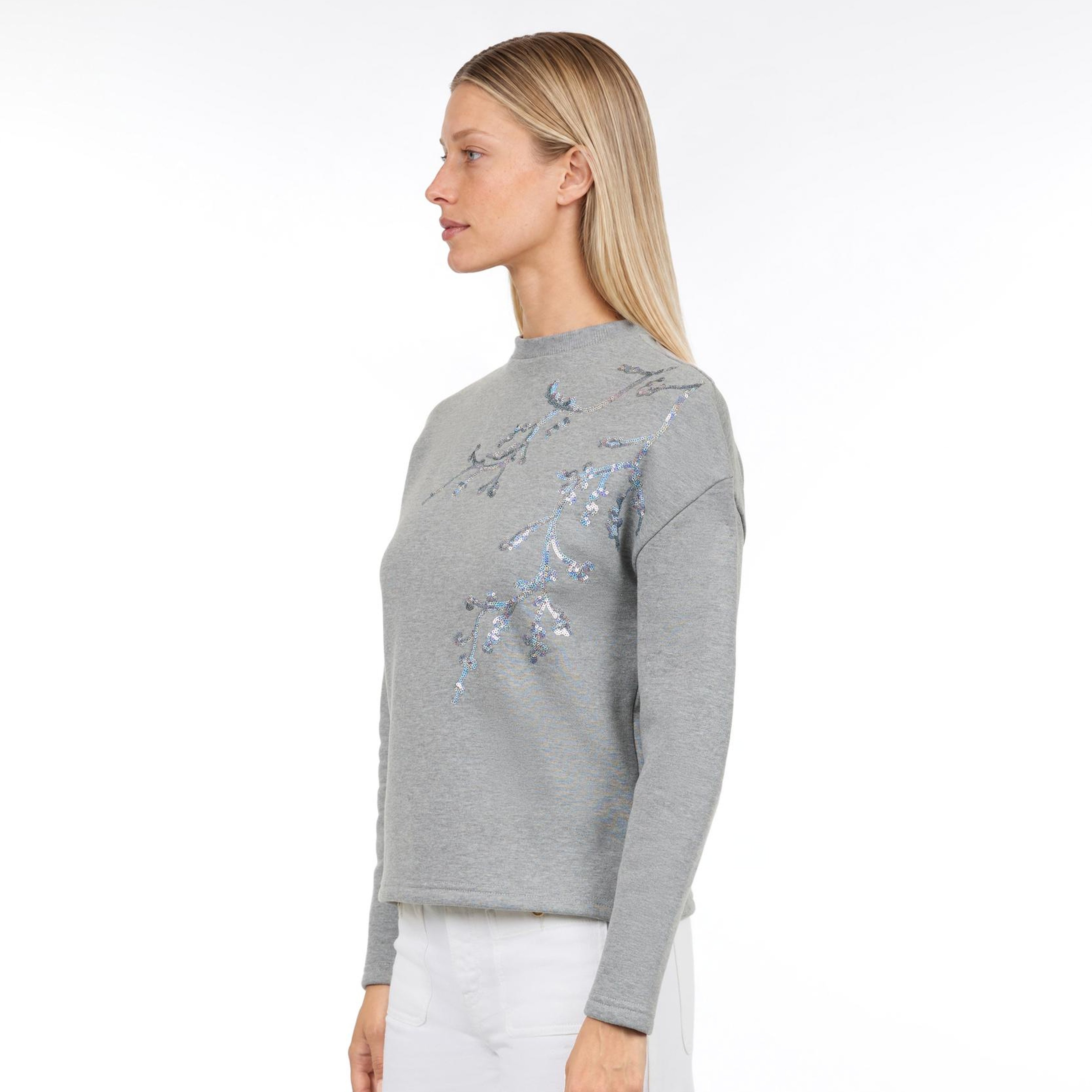 YARGICI Regular Bisiklet Yaka Uzun Kol Sweatshirt
