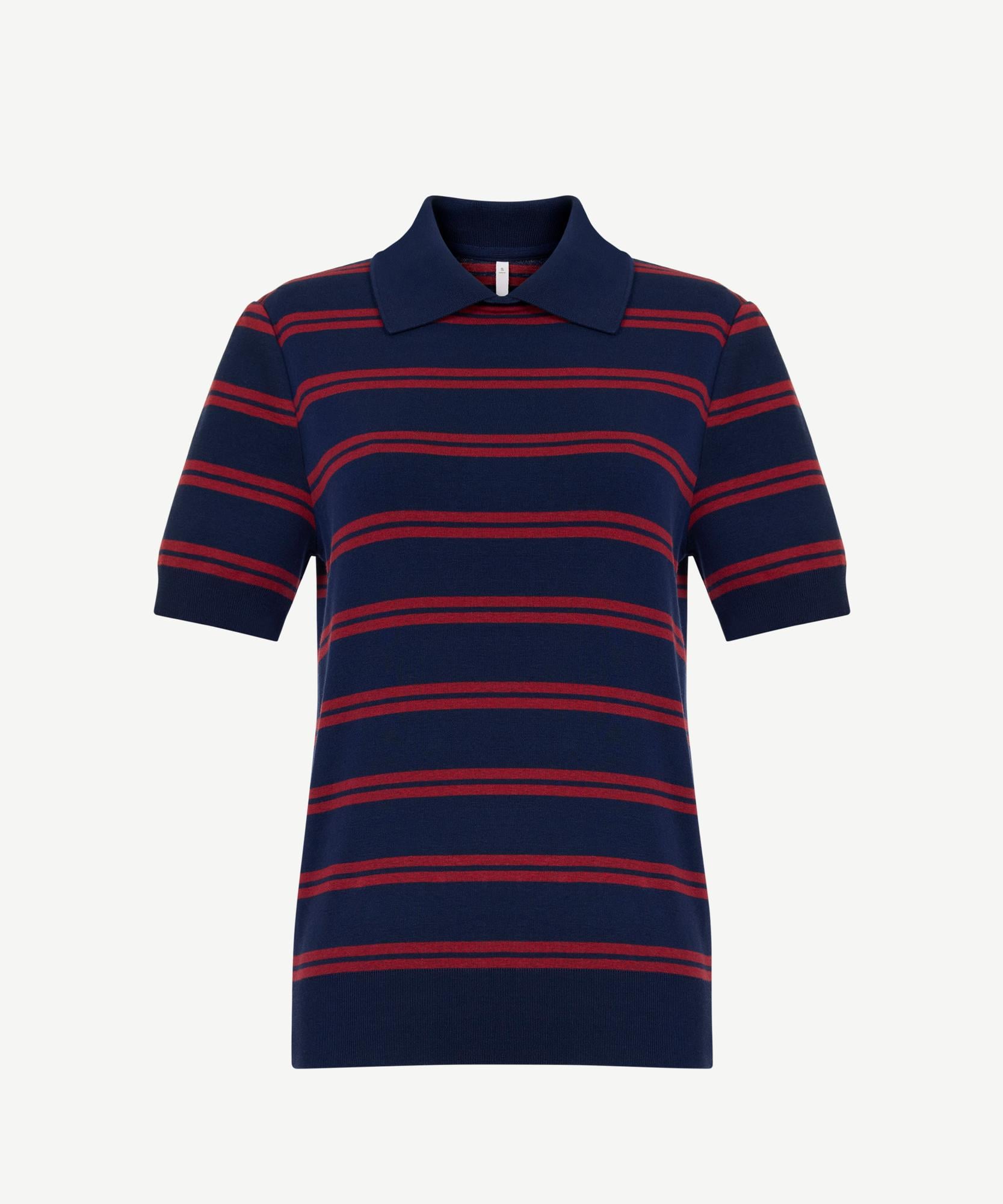 YARGICI Regular Polo Yaka Kısa Kol Kazak