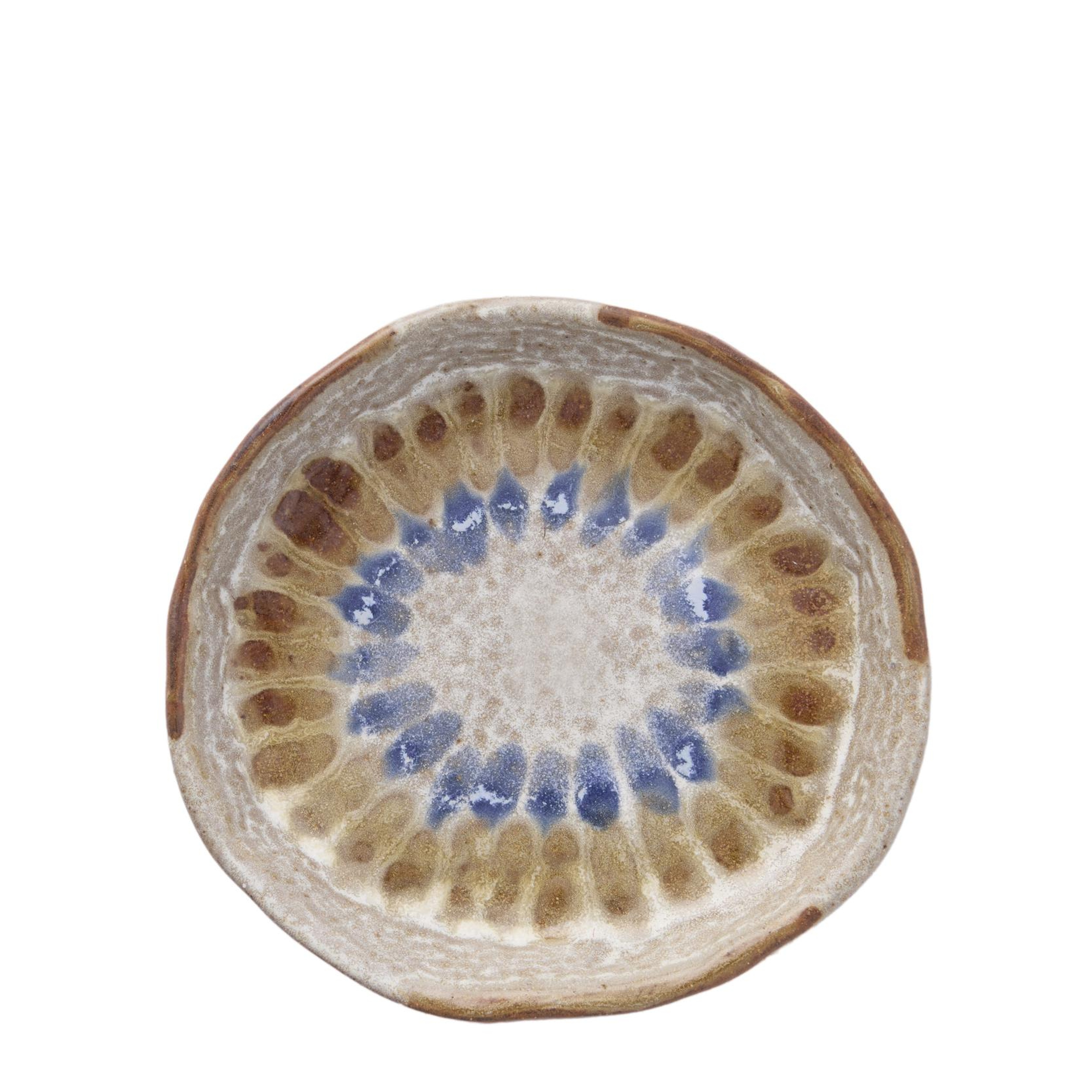 YARGICI Amorf Formlu Seramik Ekmek Tabağı(14x3 Cm)