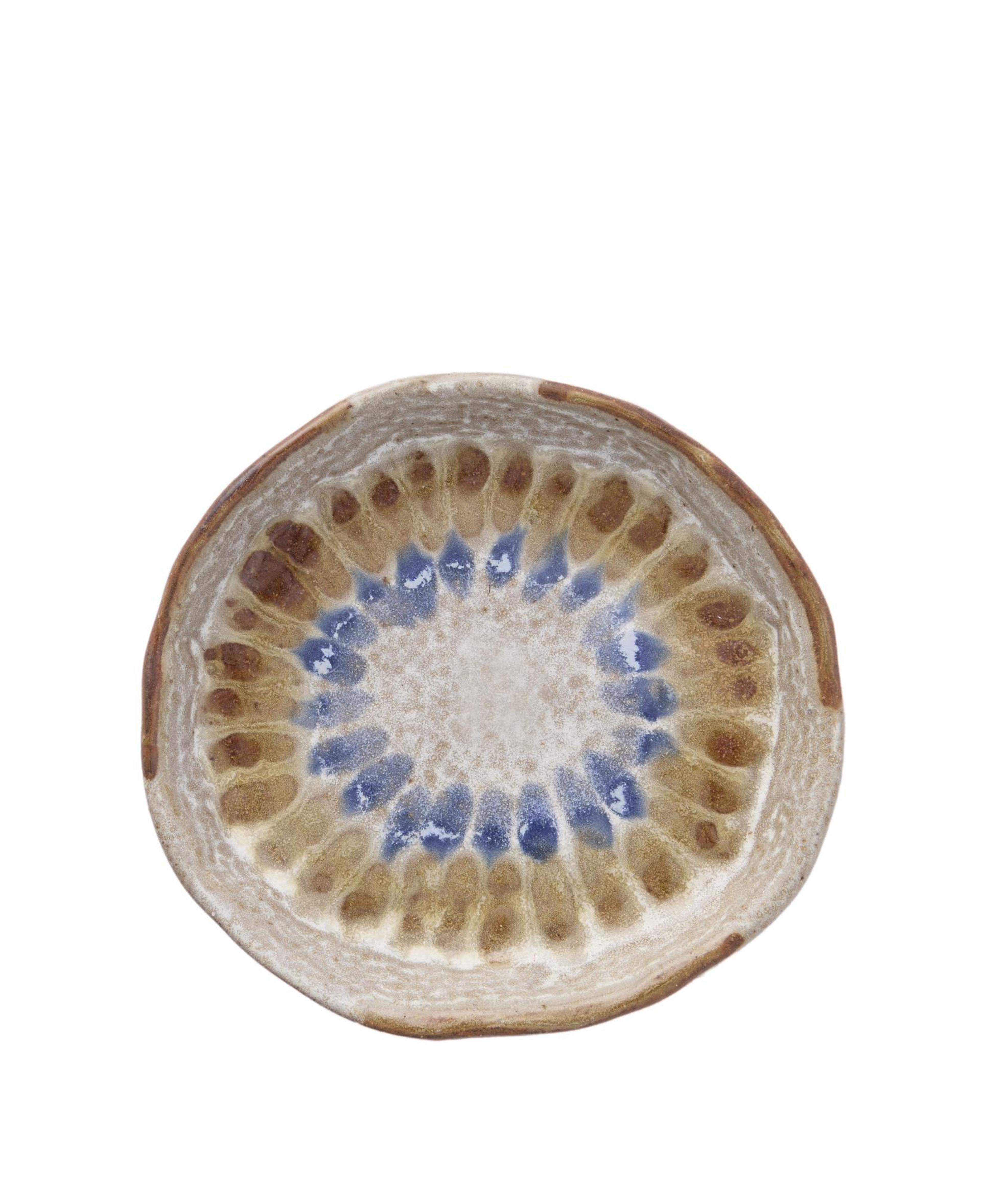 YARGICI Amorf Formlu Seramik Ekmek Tabağı(14x3 Cm)