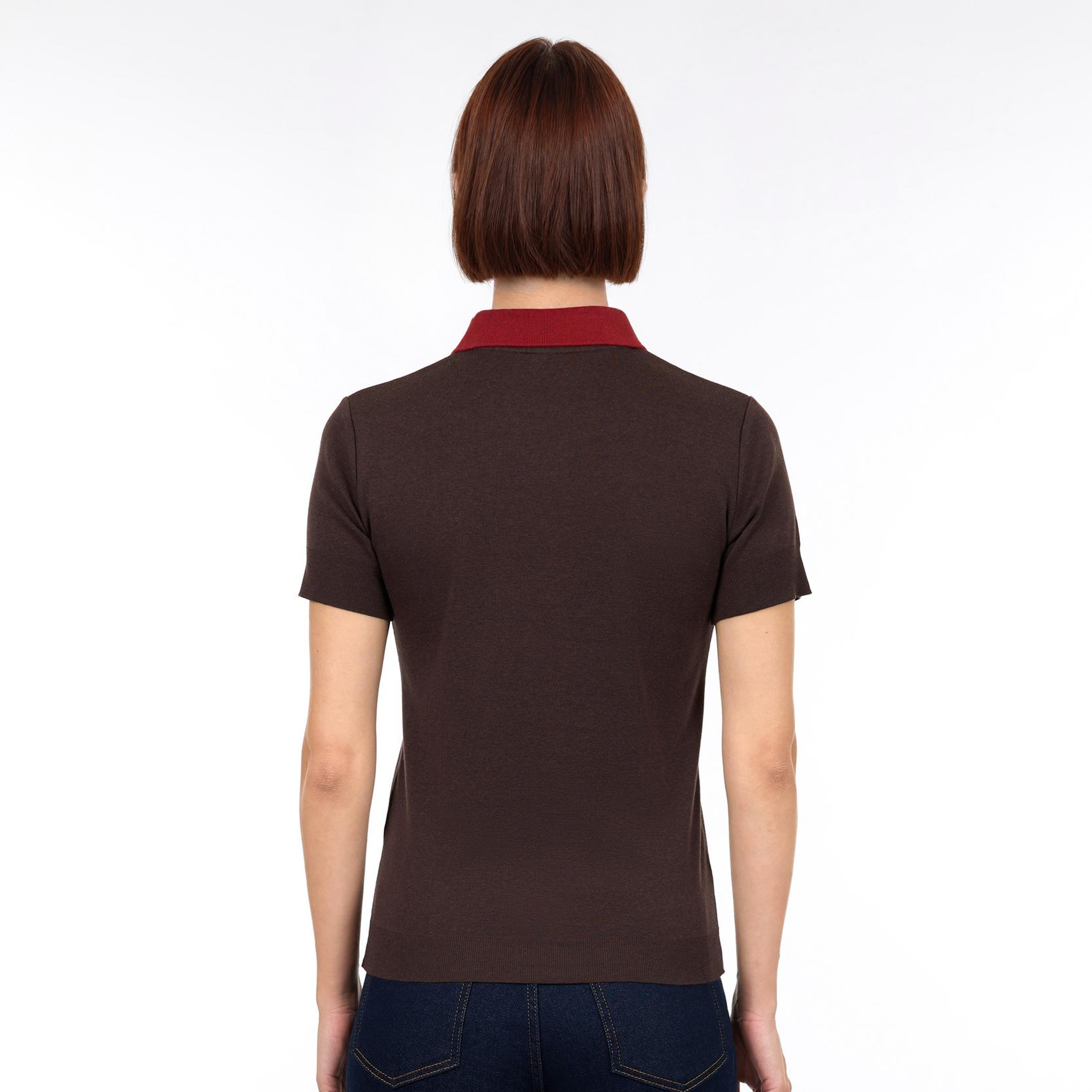 YARGICI Regular Polo Yaka Kısa Kol Kazak