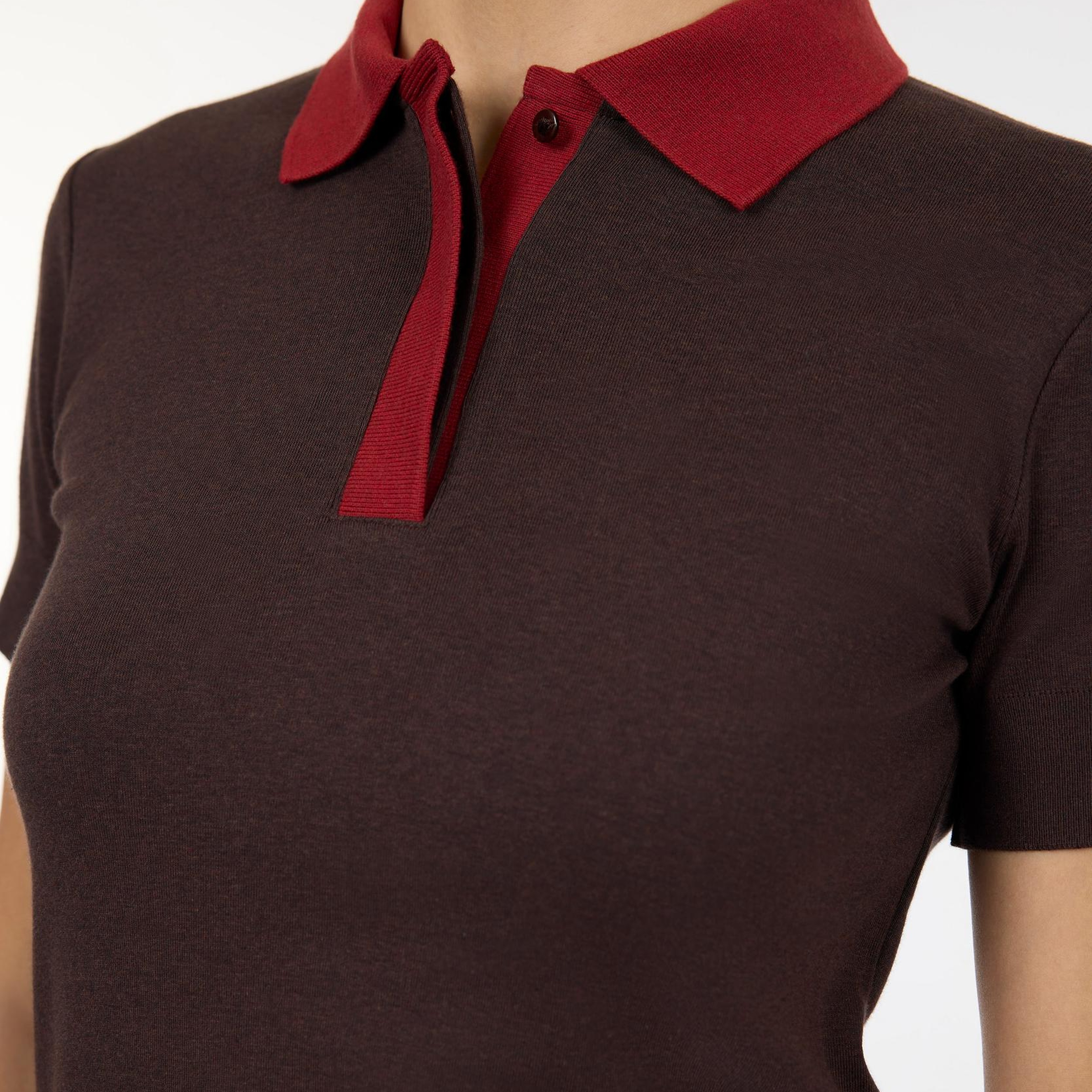 YARGICI Regular Polo Yaka Kısa Kol Kazak