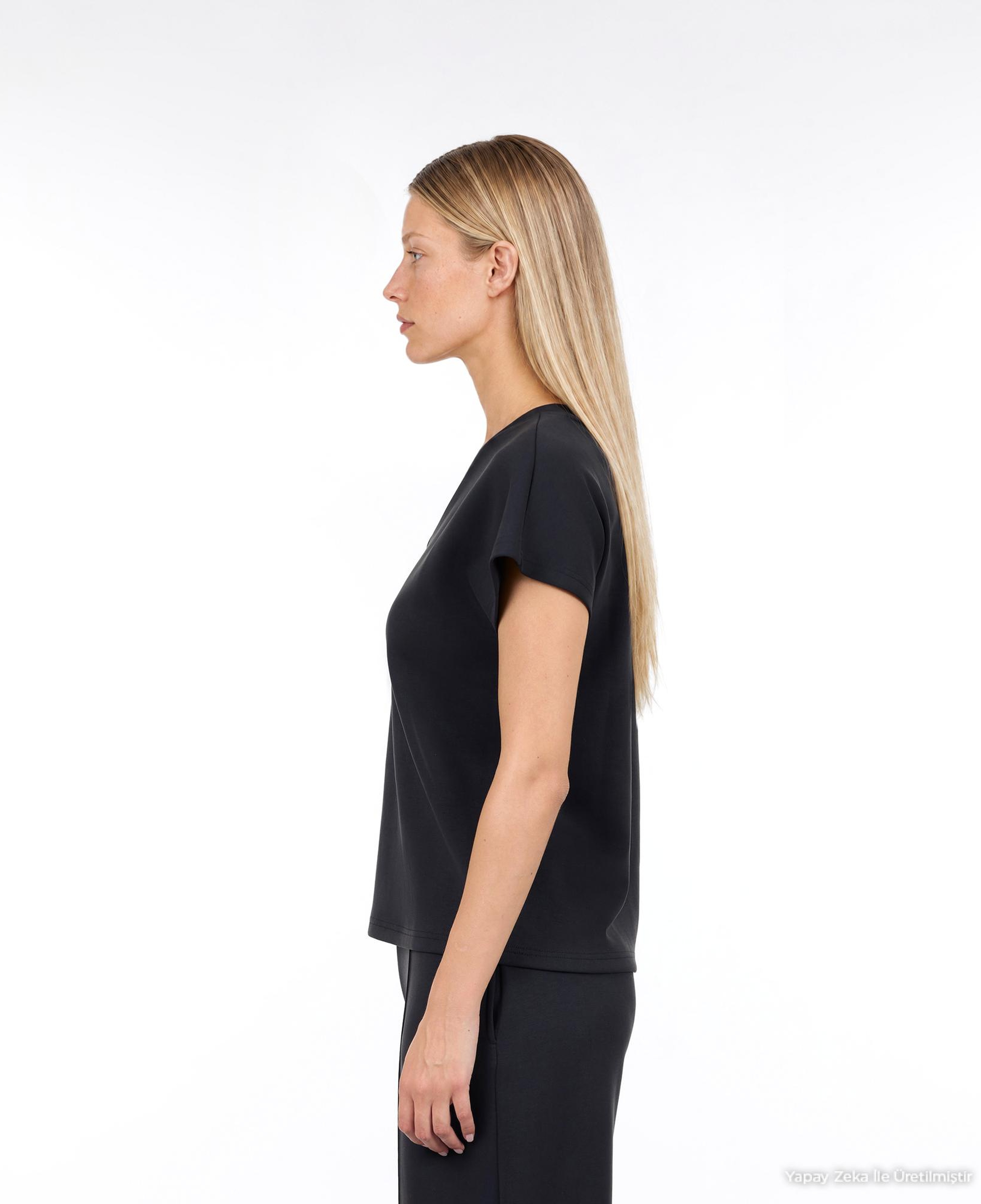 YARGICI Regular V Yaka Kısa Kol T-shirt