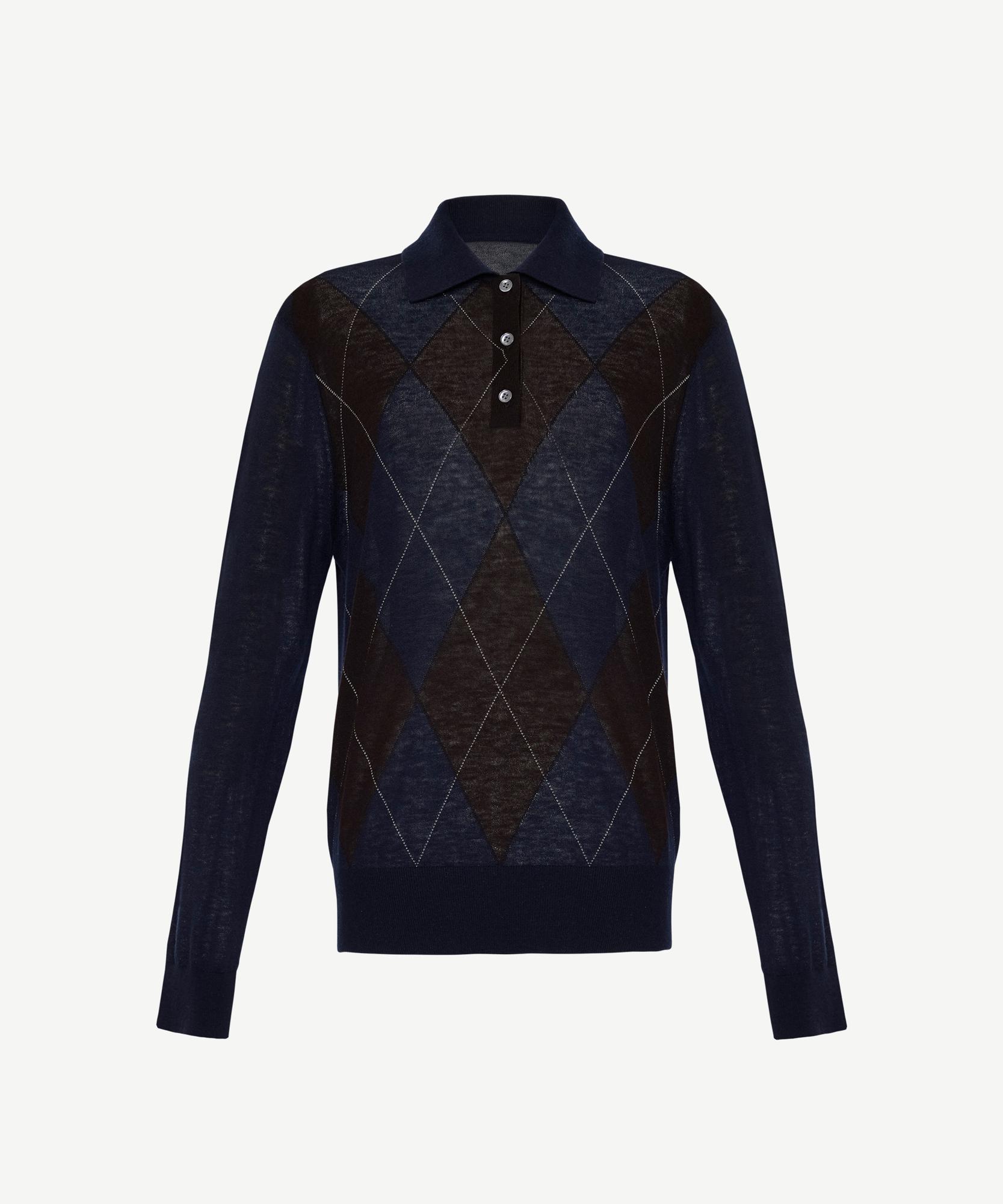 YARGICI Regular Polo Yaka Uzun Kol Kazak