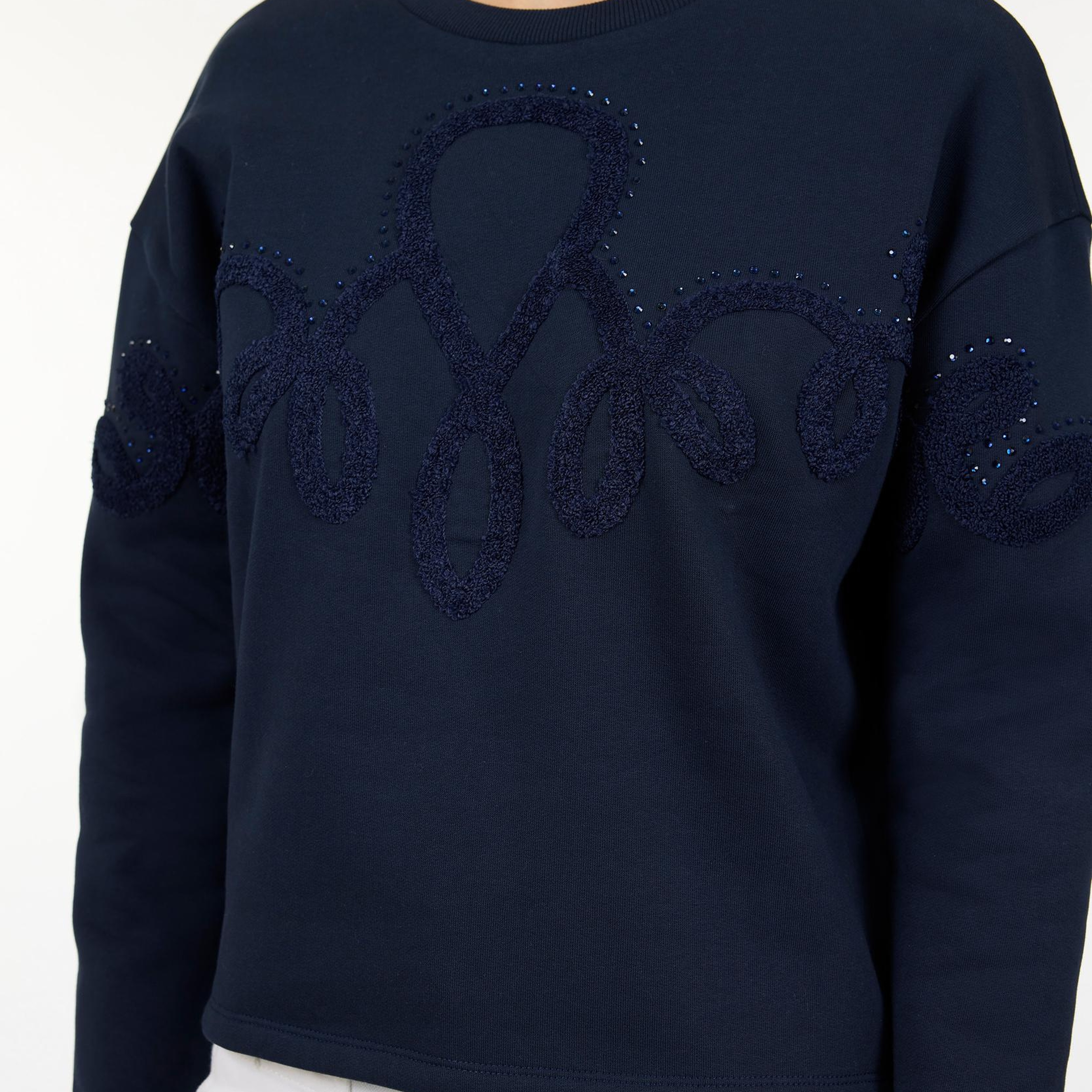 YARGICI Regular Bisiklet Yaka Uzun Kol Sweatshirt