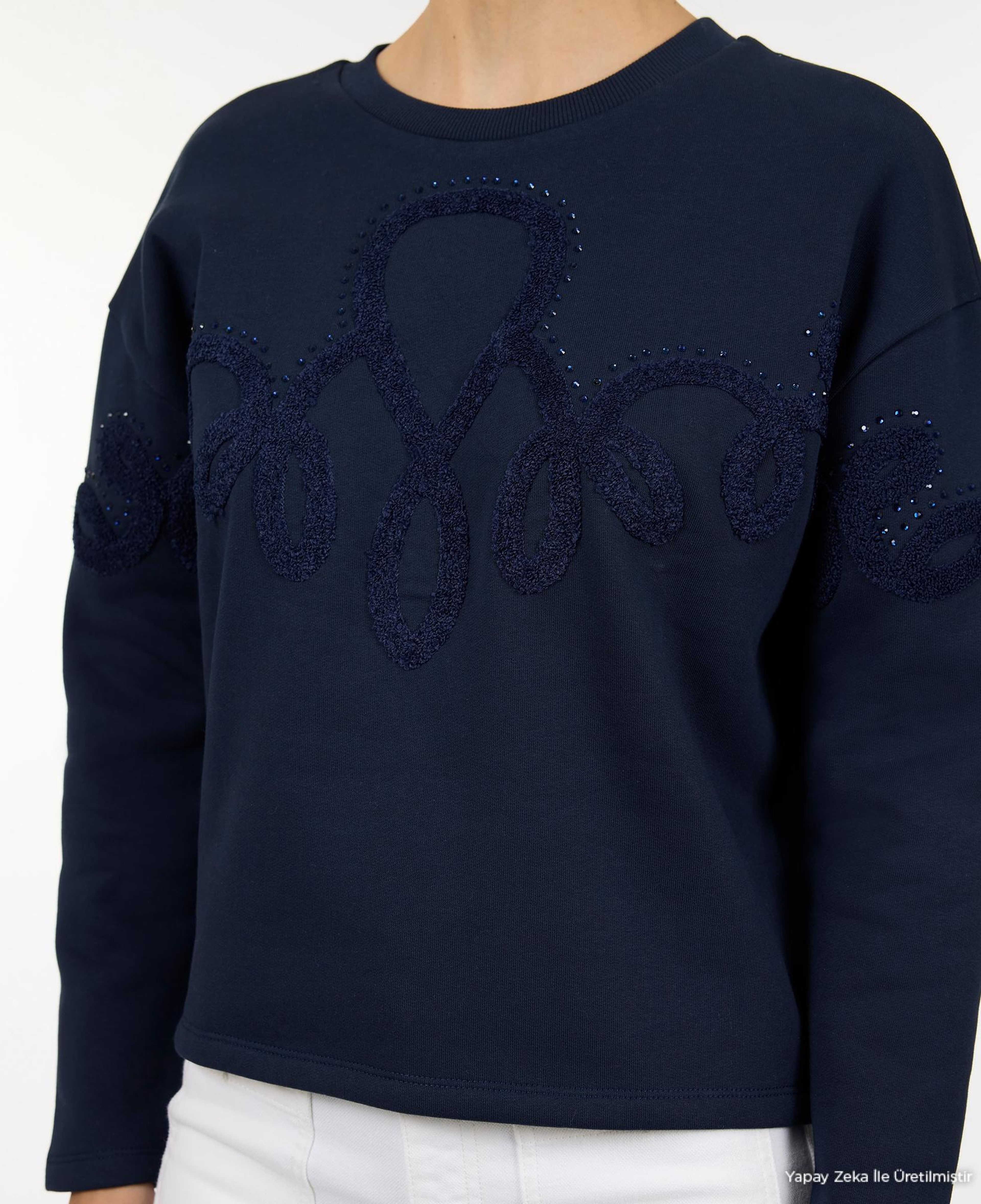 YARGICI Regular Bisiklet Yaka Uzun Kol Sweatshirt