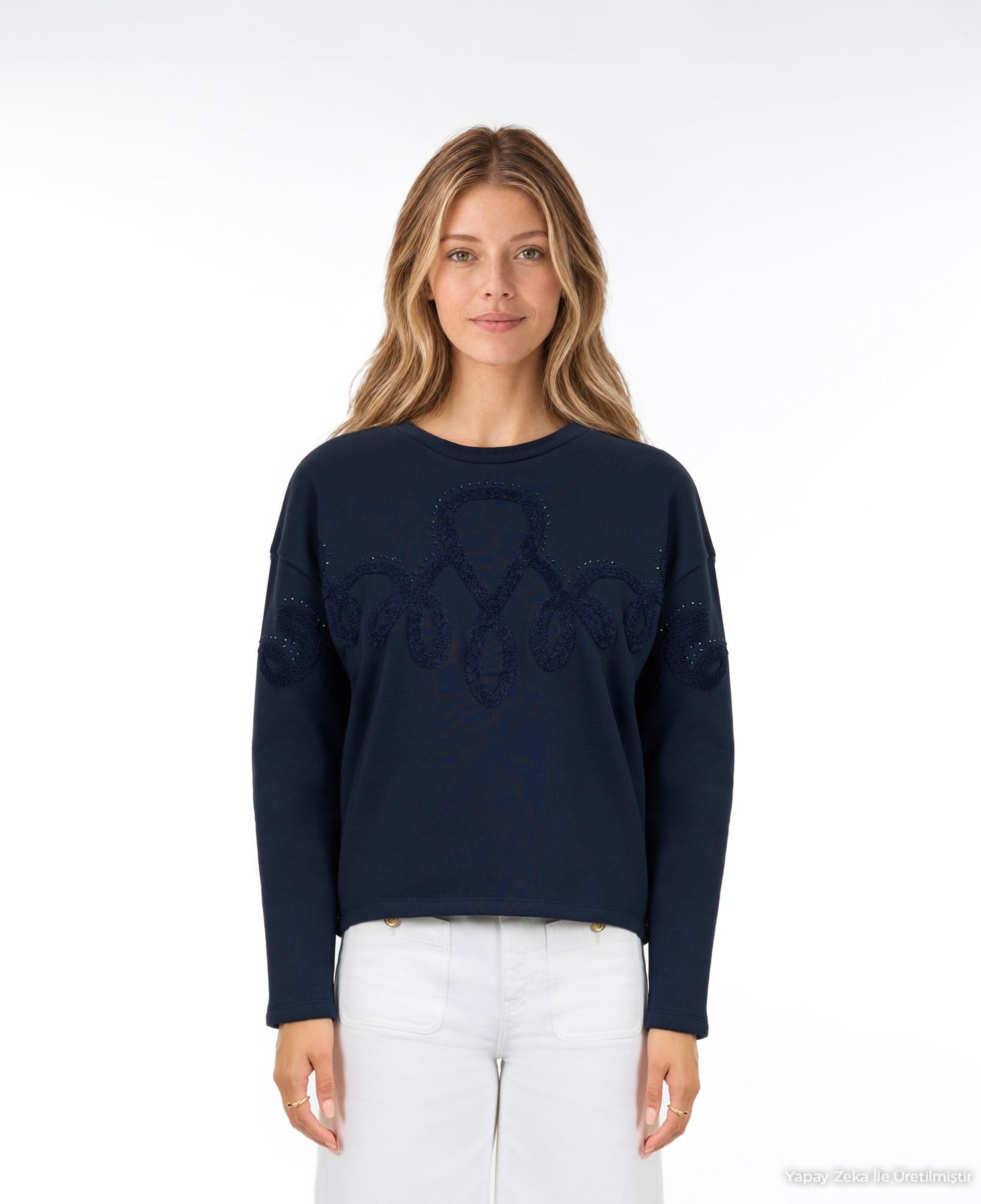 YARGICI Regular Bisiklet Yaka Uzun Kol Sweatshirt